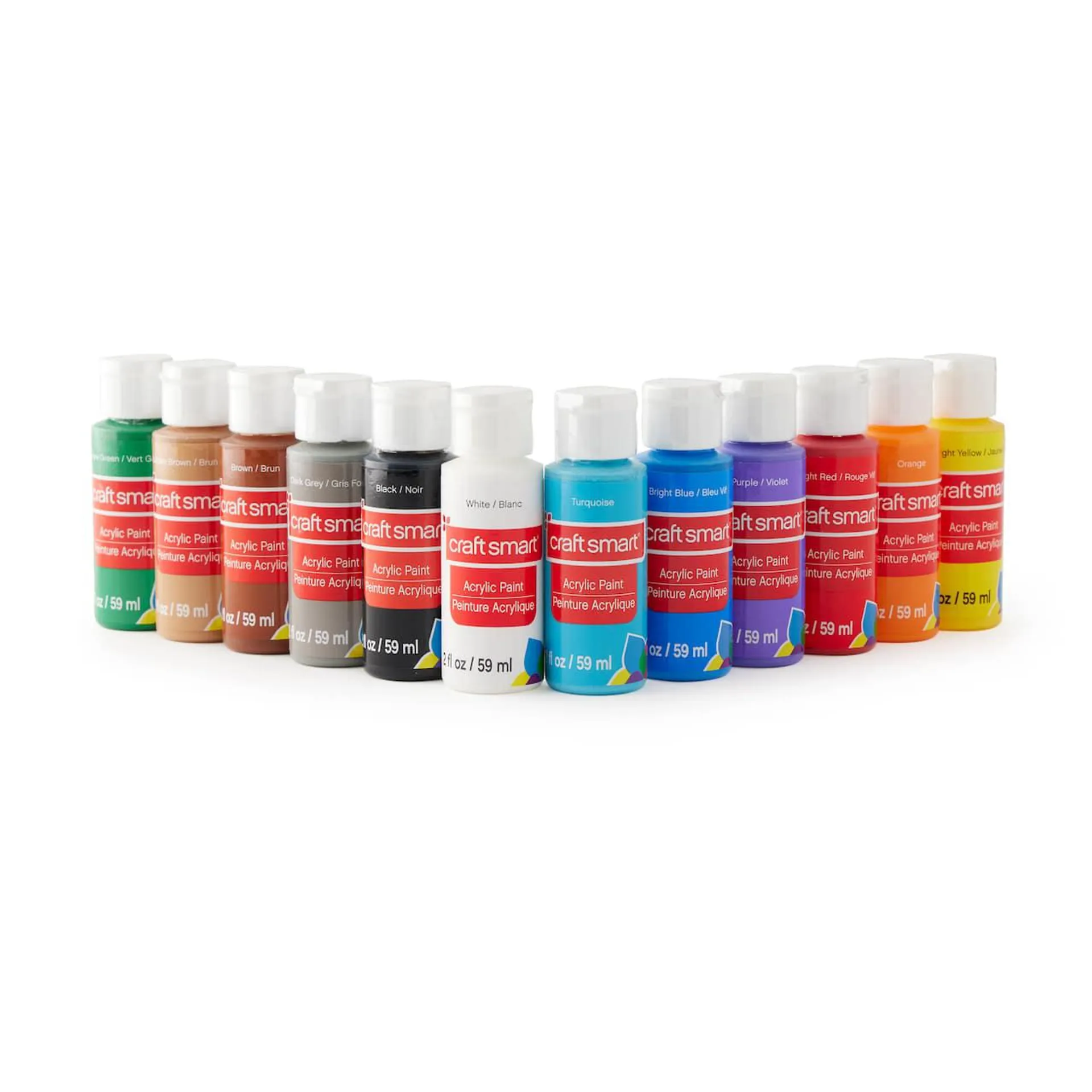 12 Packs: 12 ct. (144 total) Acrylic Paint Value Pack by Craft Smart®