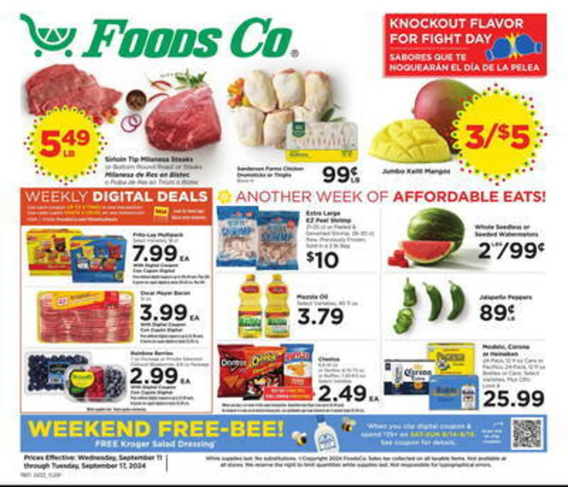 Foods Co Weekly Ad - 1