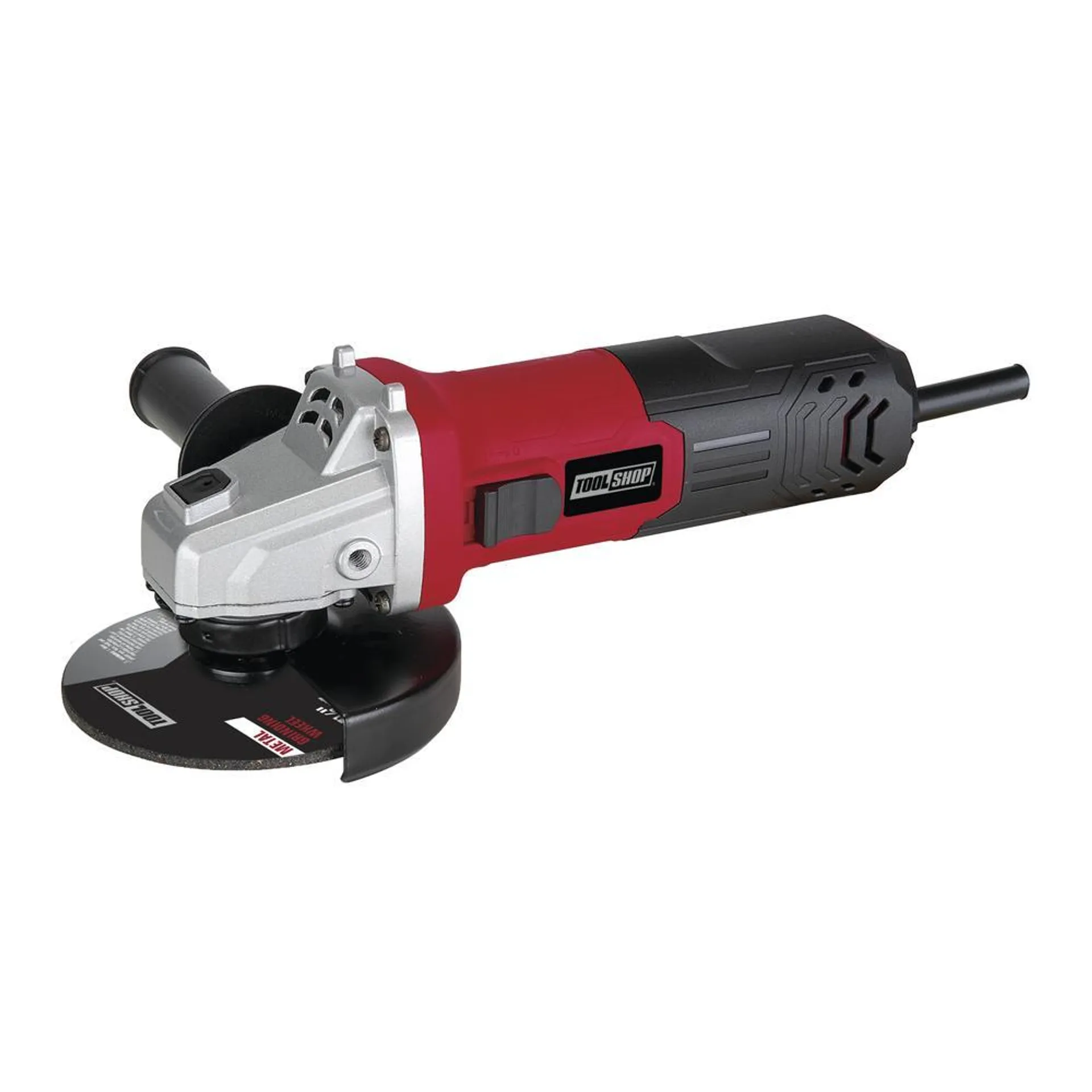 Tool Shop® 4.3-Amp Corded 4-1/2" Slide Switch Angle Grinder