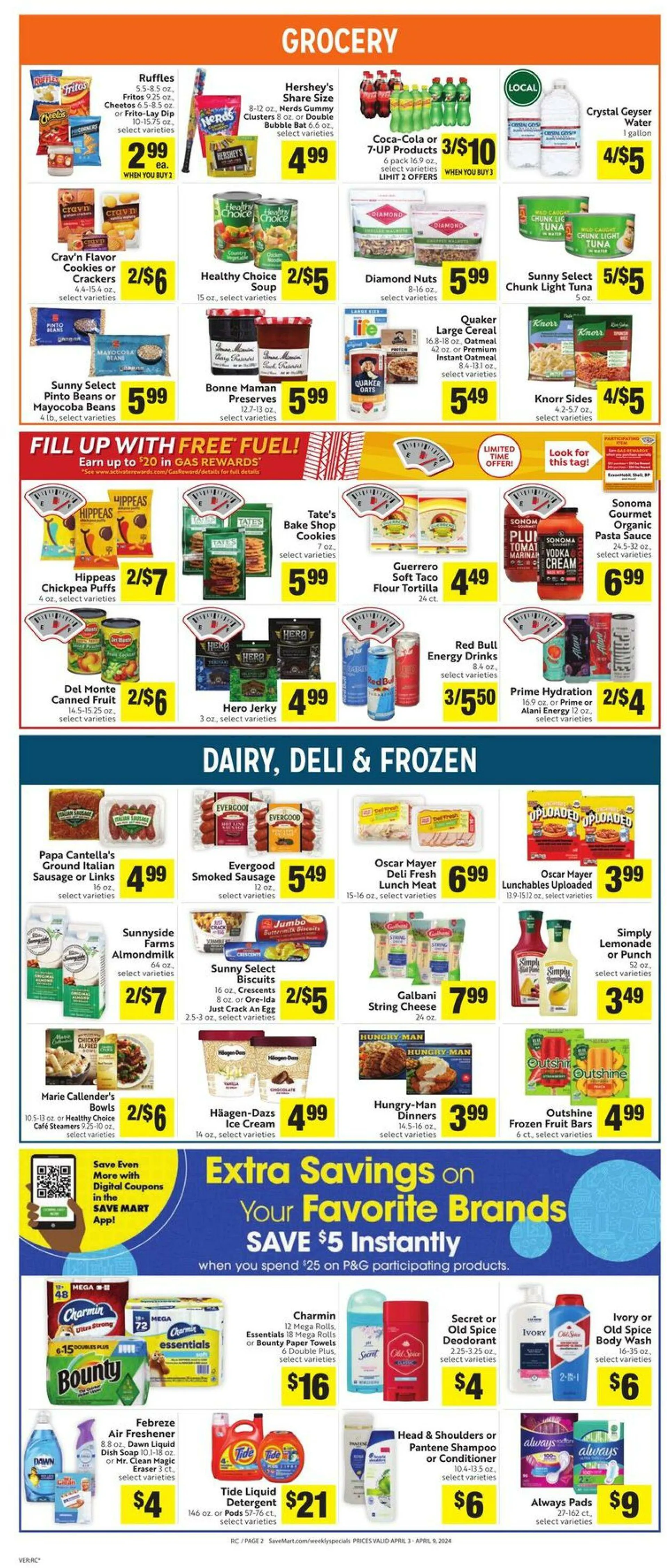 Weekly ad Save Mart Current weekly ad from April 3 to April 9 2024 - Page 2