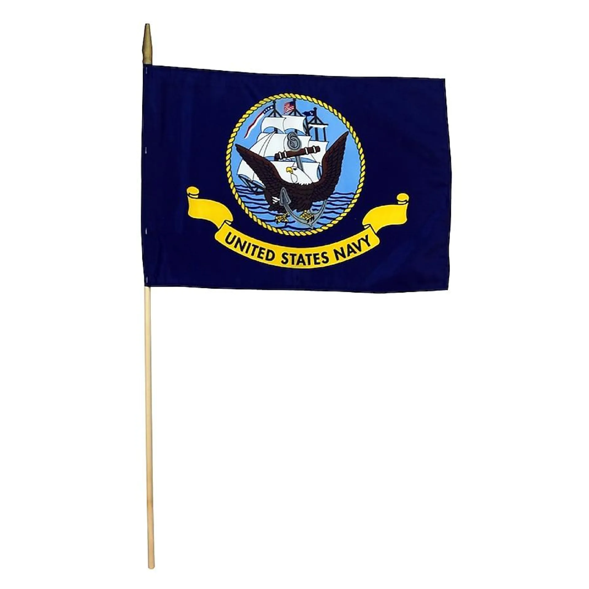 Independence Flag 1.5-ft W x 1-ft H Military Navy Flag