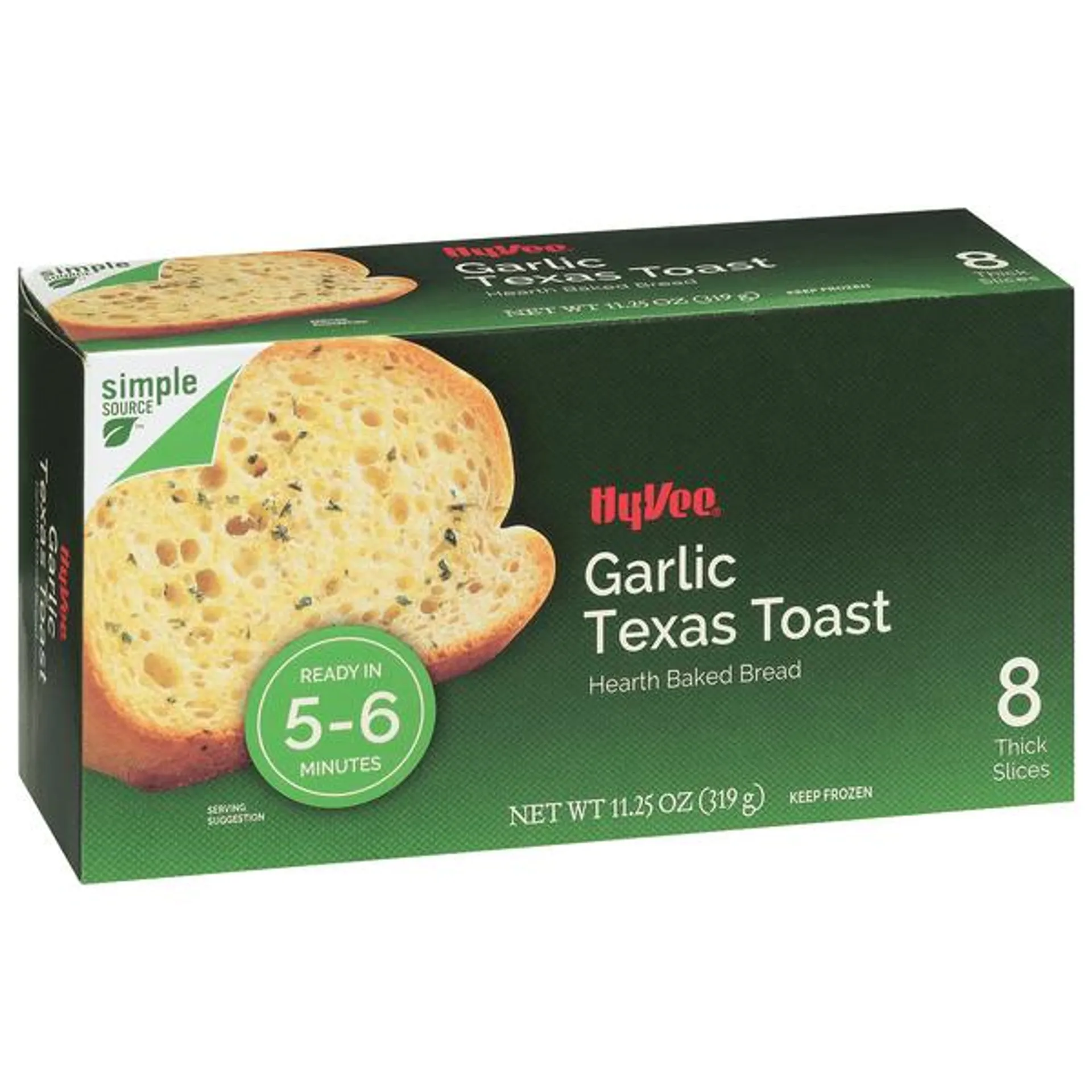 Hy-Vee Garlic Texas Toast 8Ct