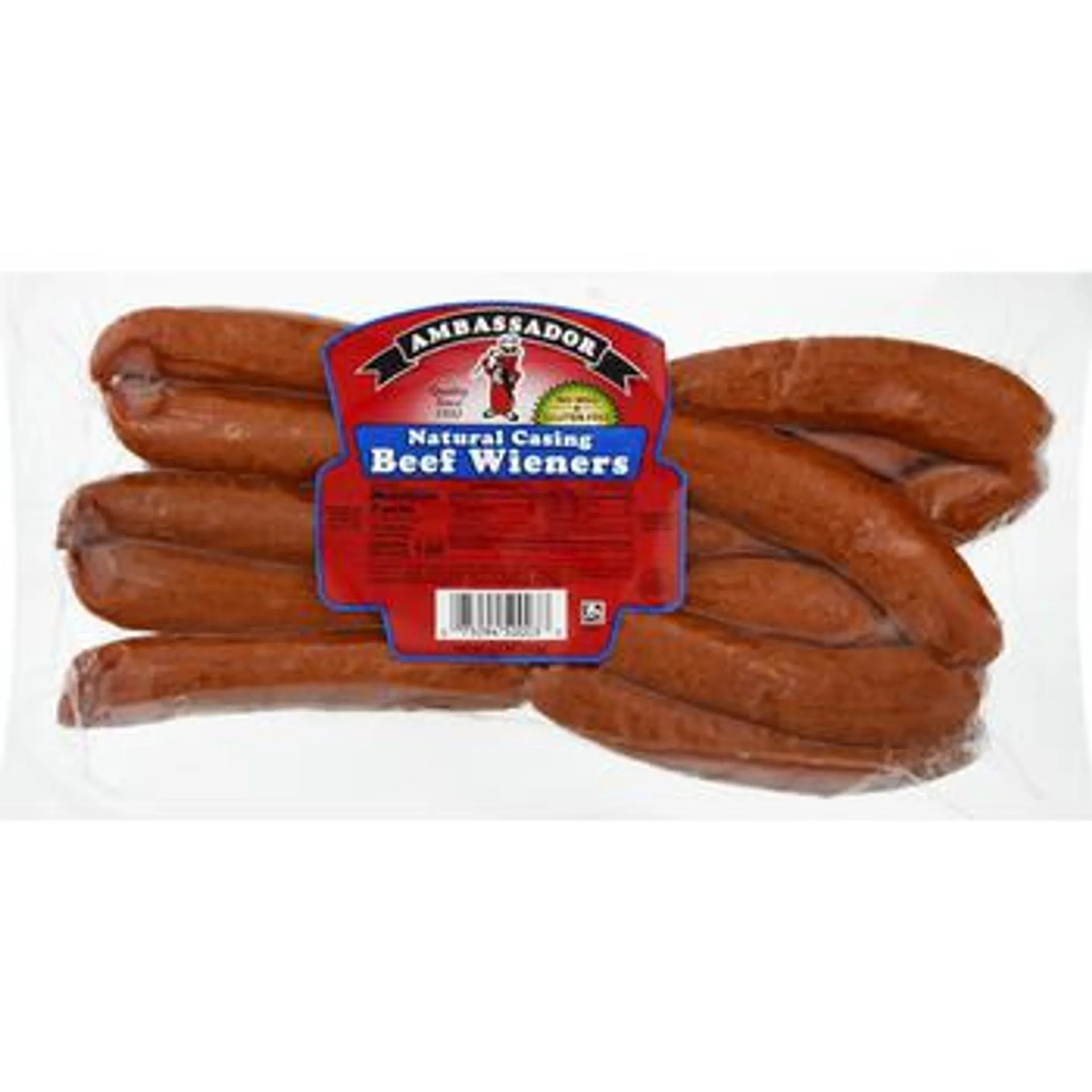 Ambassador Natural Casing Beef Wieners