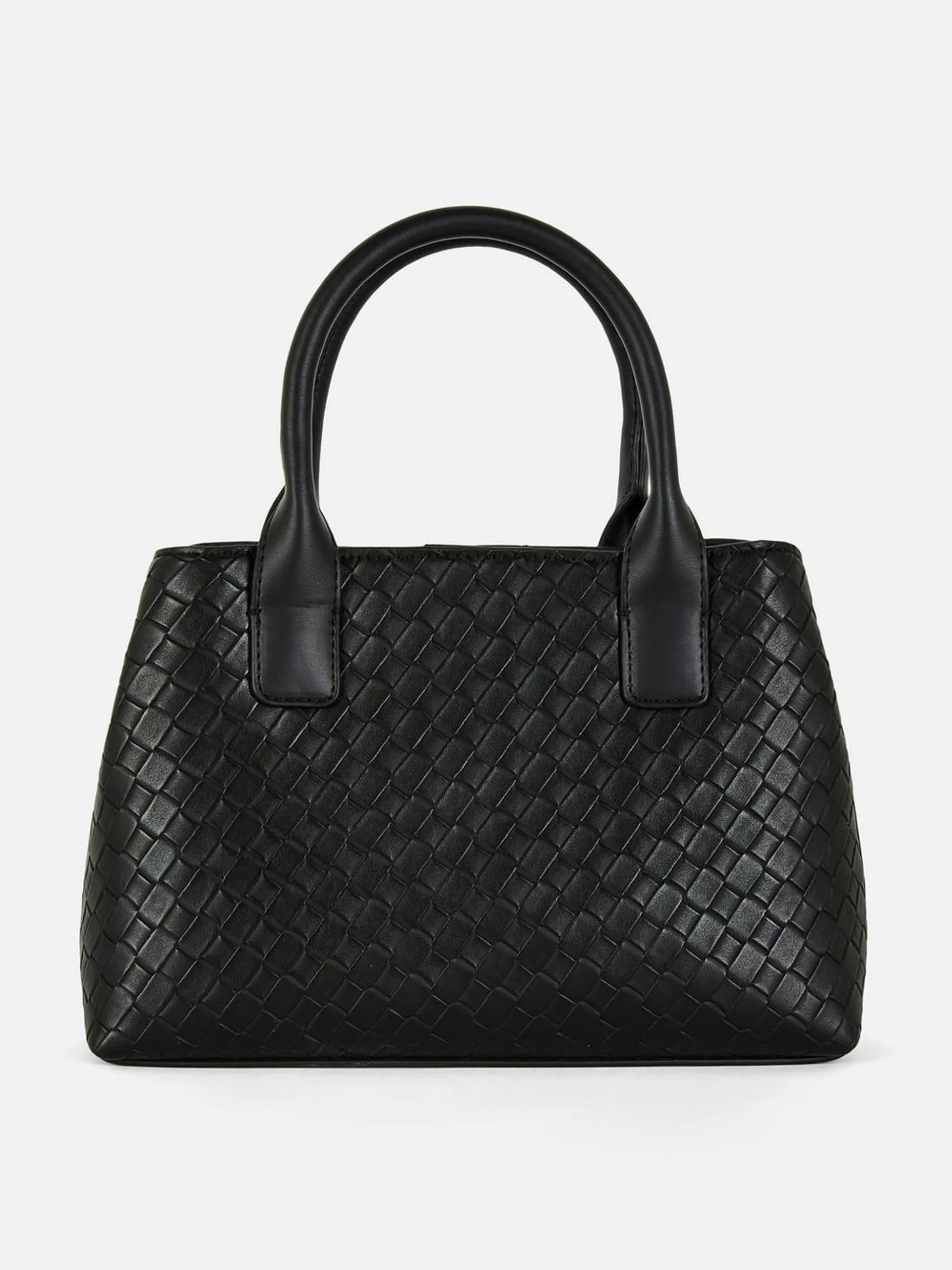 Paula Echevarría Woven Mini Tote