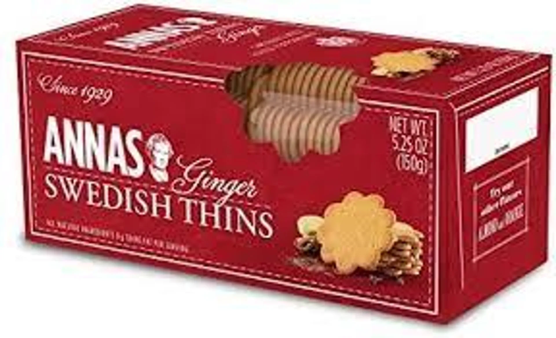 Annas - Swedish Ginger Thins 5.25 Oz