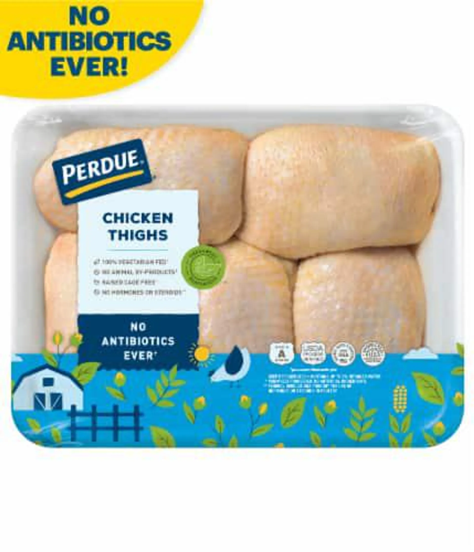 Perdue Fresh All Natural Chicken Thighs