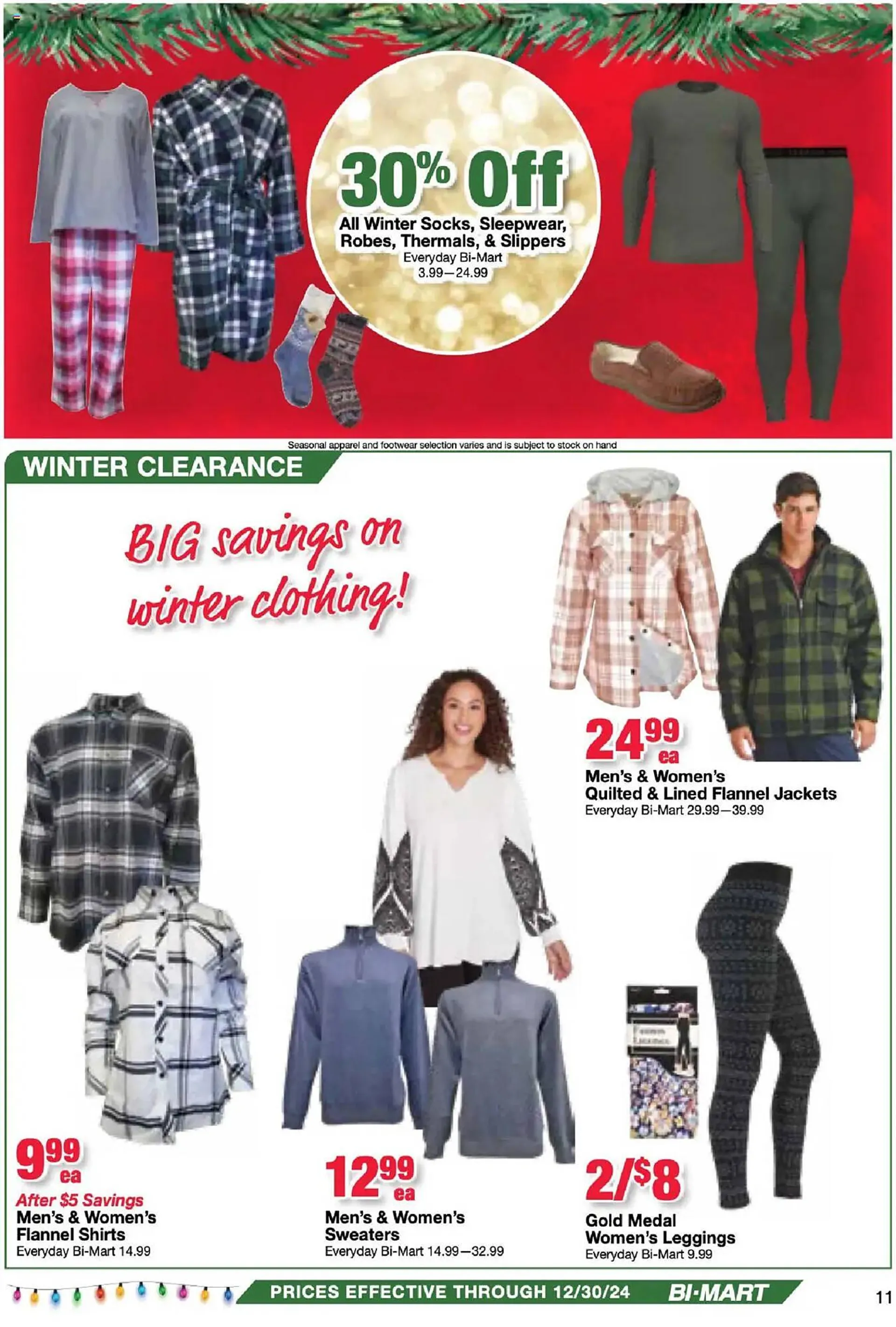 Weekly ad Bi-Mart Weekly Ad from December 17 to December 24 2024 - Page 11