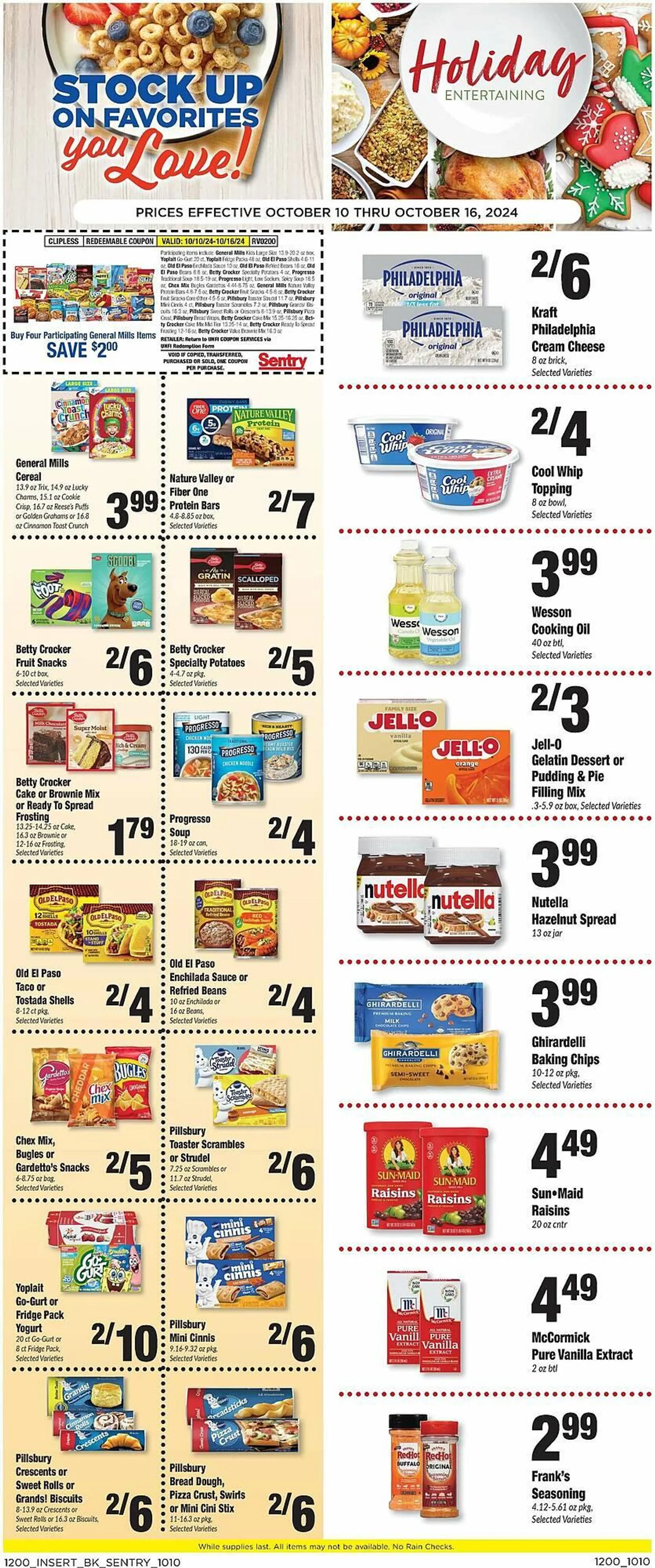 Weekly ad Sentry Weekly Ad from October 10 to October 16 2024 - Page 6