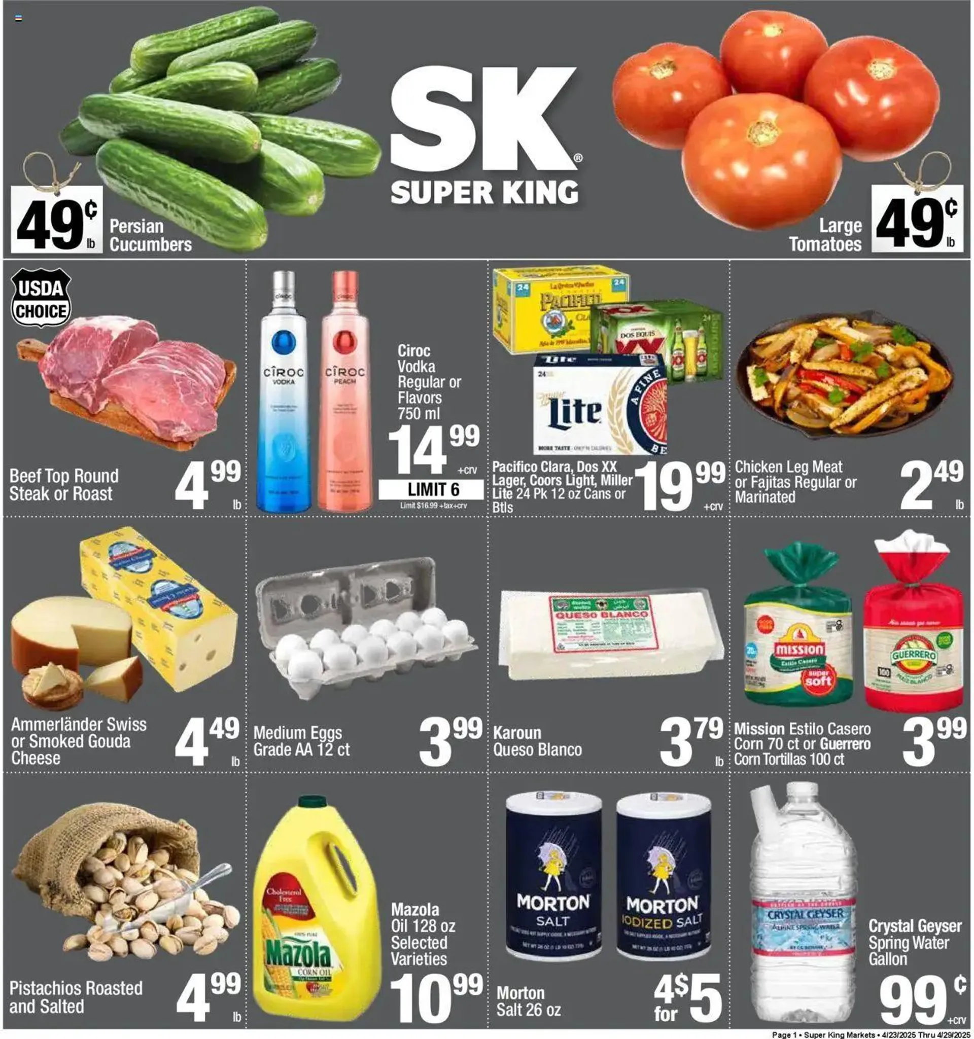 Super King Weekly Ad - 1