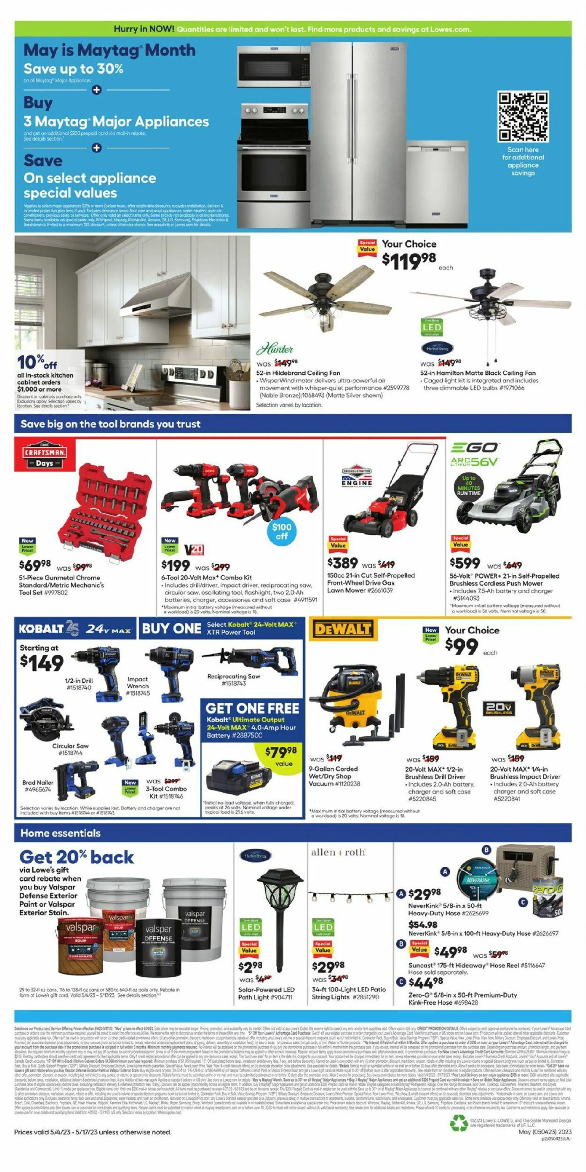 Lowes Current weekly ad - 2