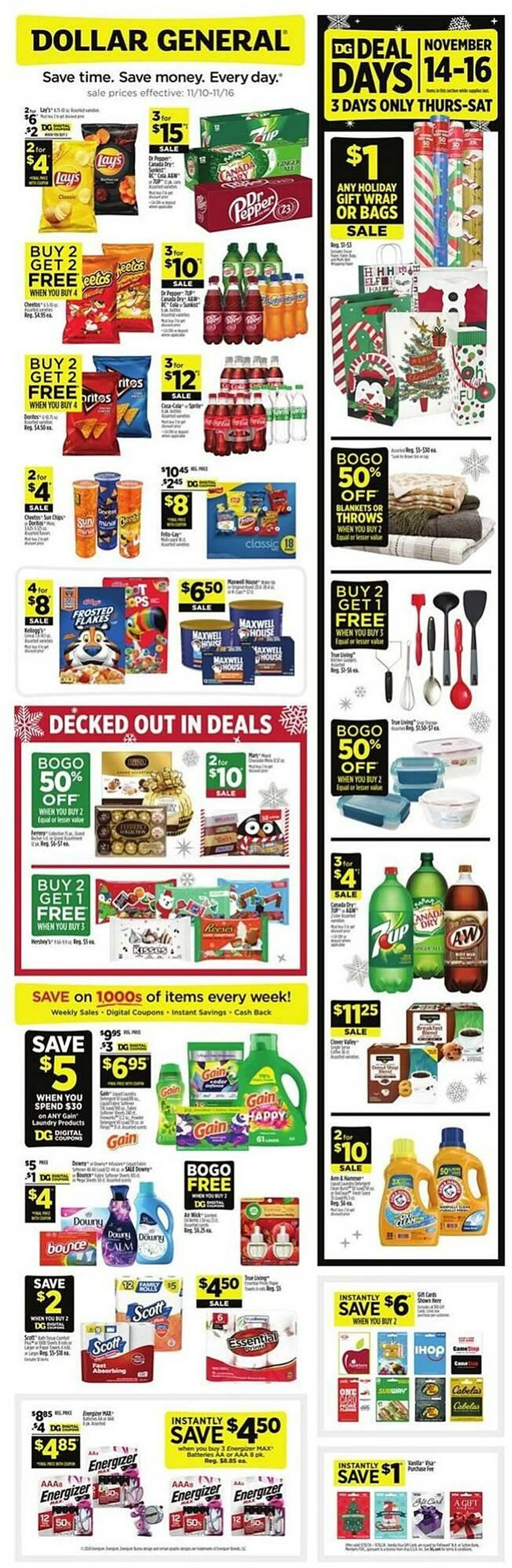 Dollar General Weekly Ad - 1