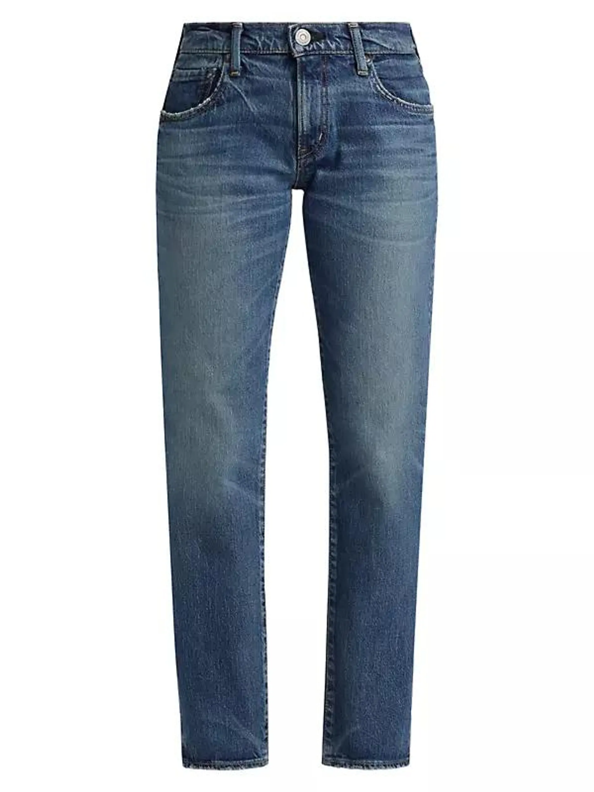 Florahome Slim-Straight Mid-Rise Jeans