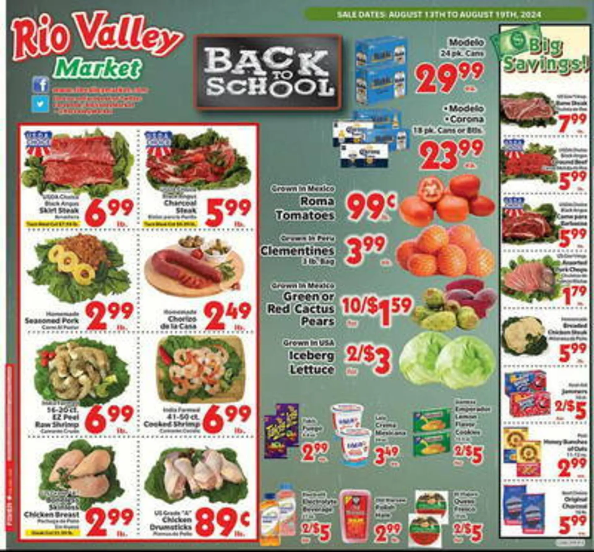 Rio Valley Market Weekly Ad - 1