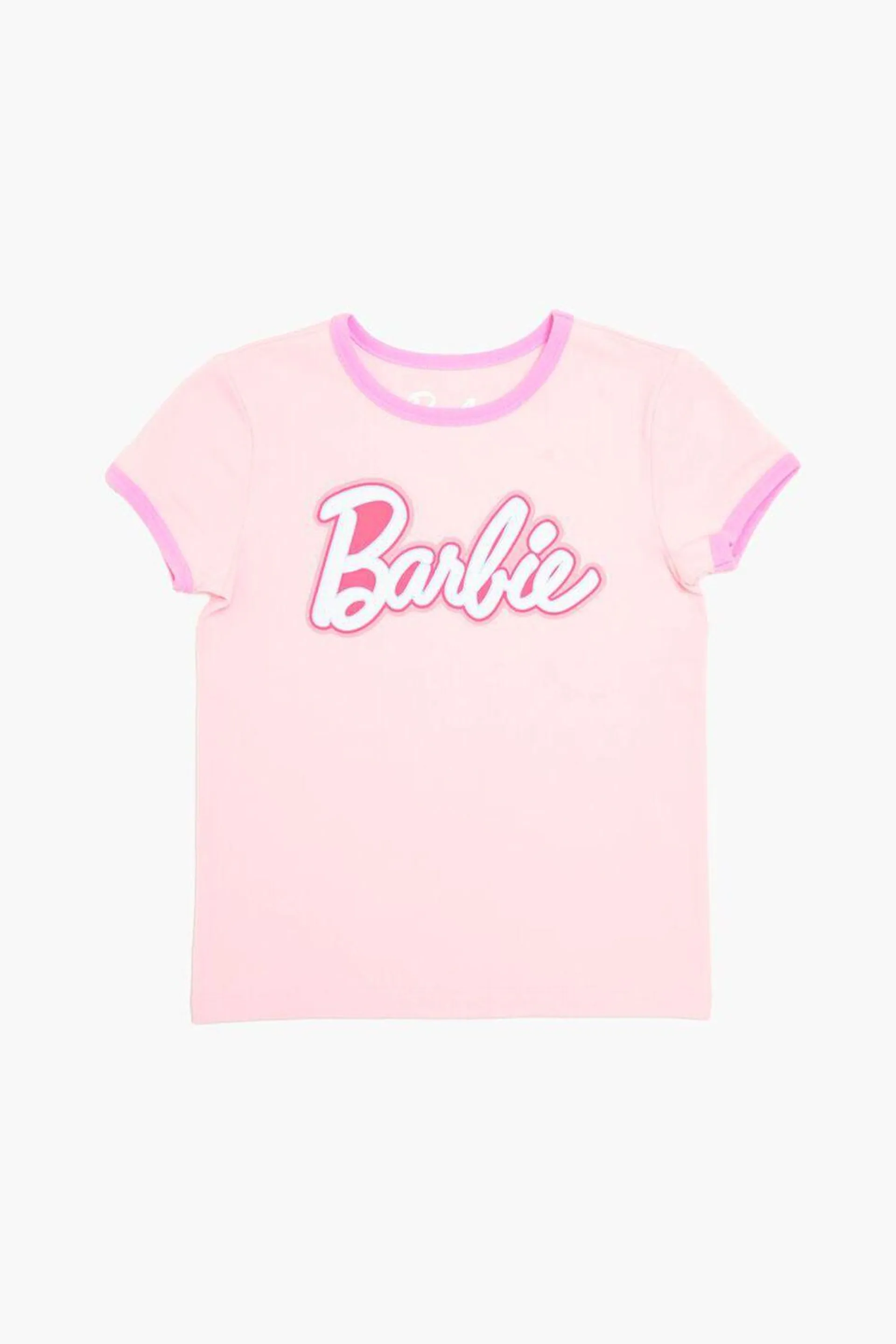 Girls Barbie Ringer Tee (Kids)