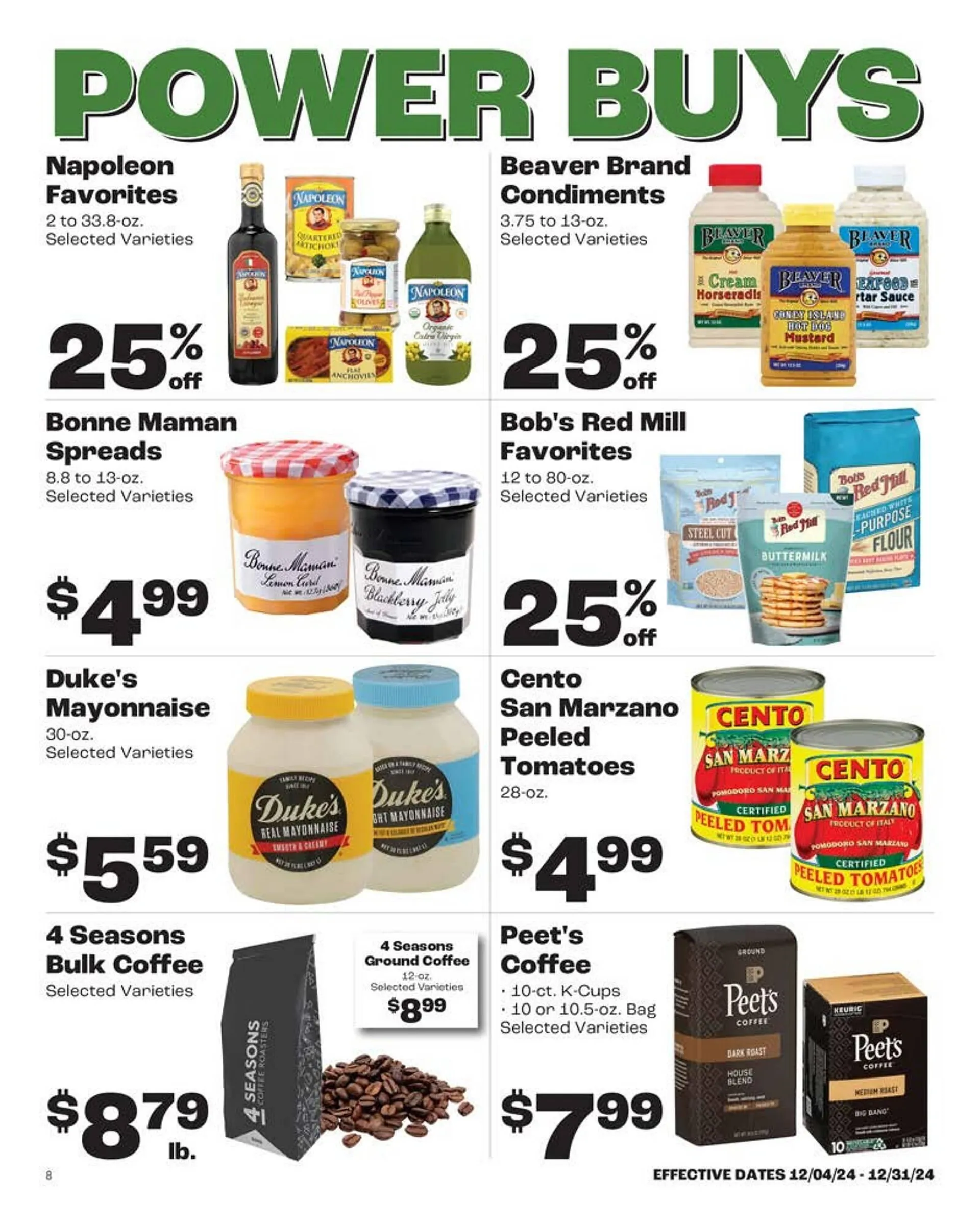 Weekly ad Rosauers Weekly Ad from December 11 to December 31 2024 - Page 8