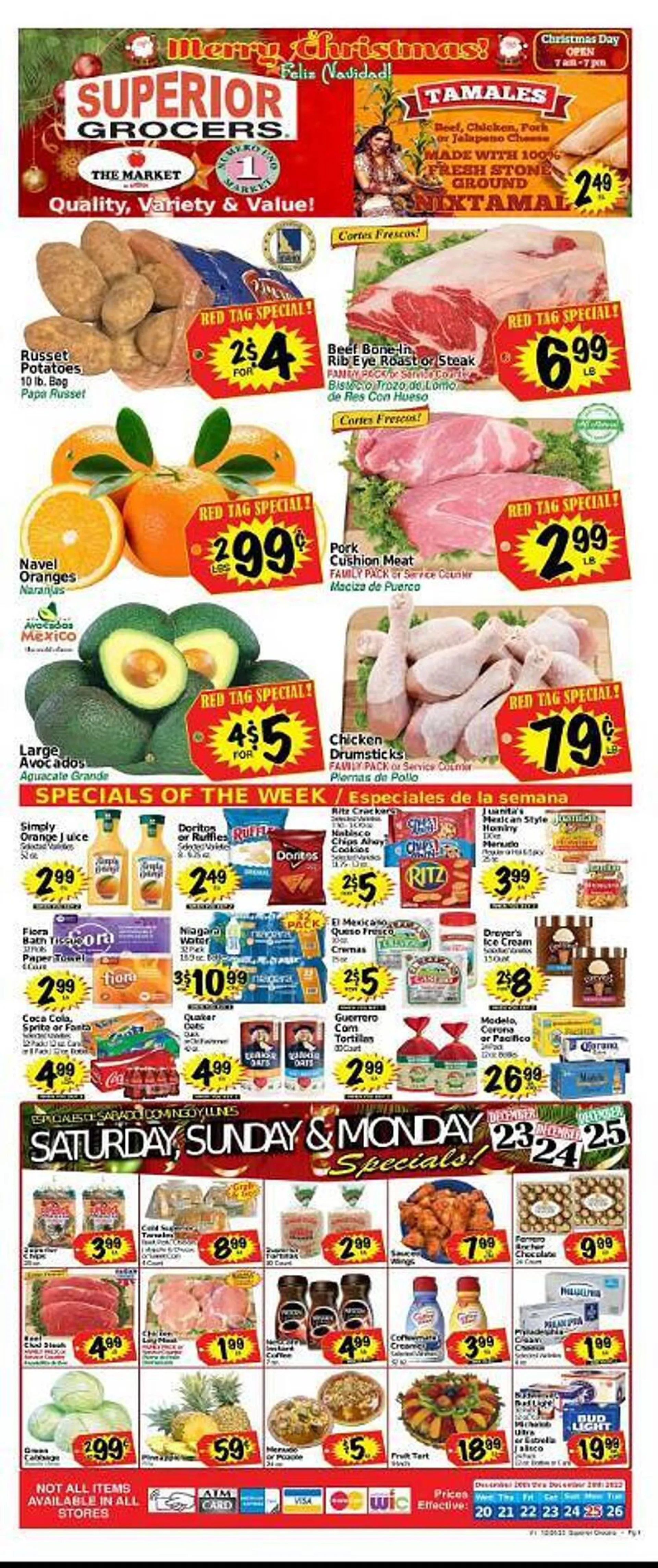 Weekly ad Numero Uno Weekly Ad from December 20 to December 26 2023 - Page 