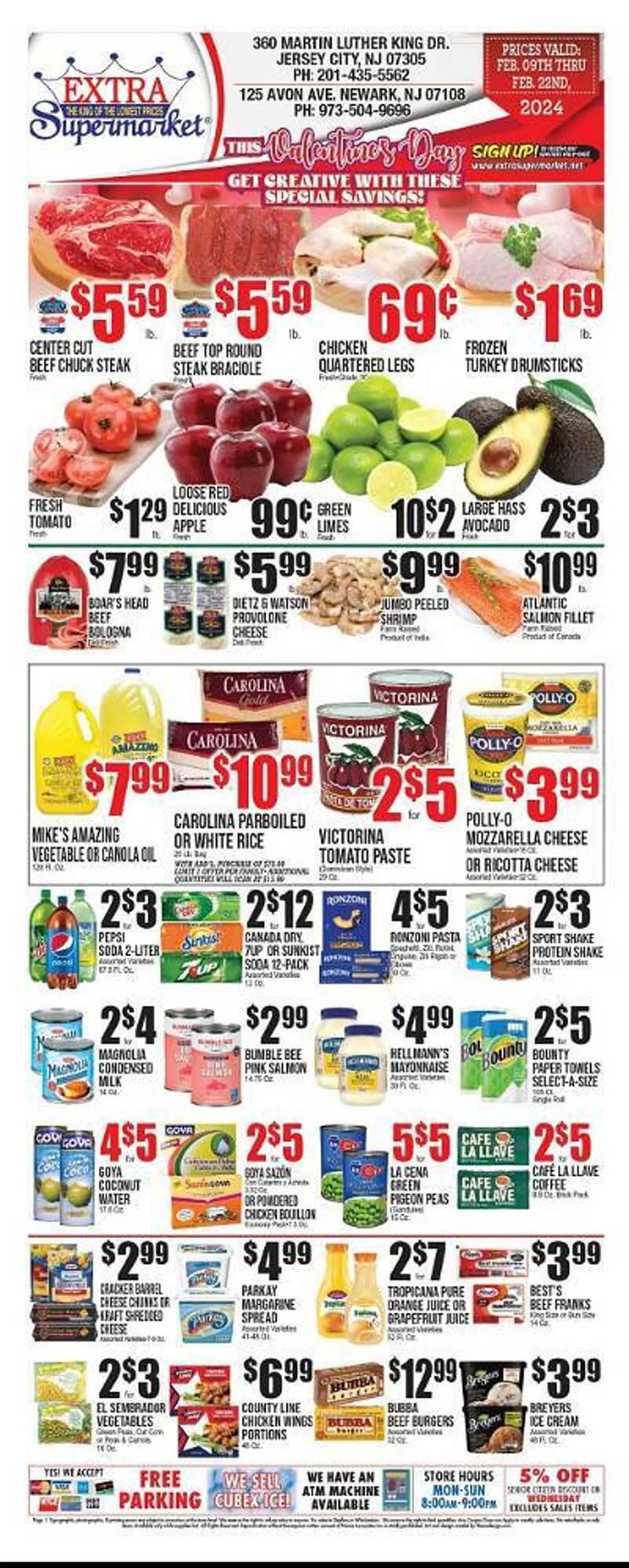 Weekly ad Extra Supermarket Weekly Ad from February 9 to February 22 2024 - Page 