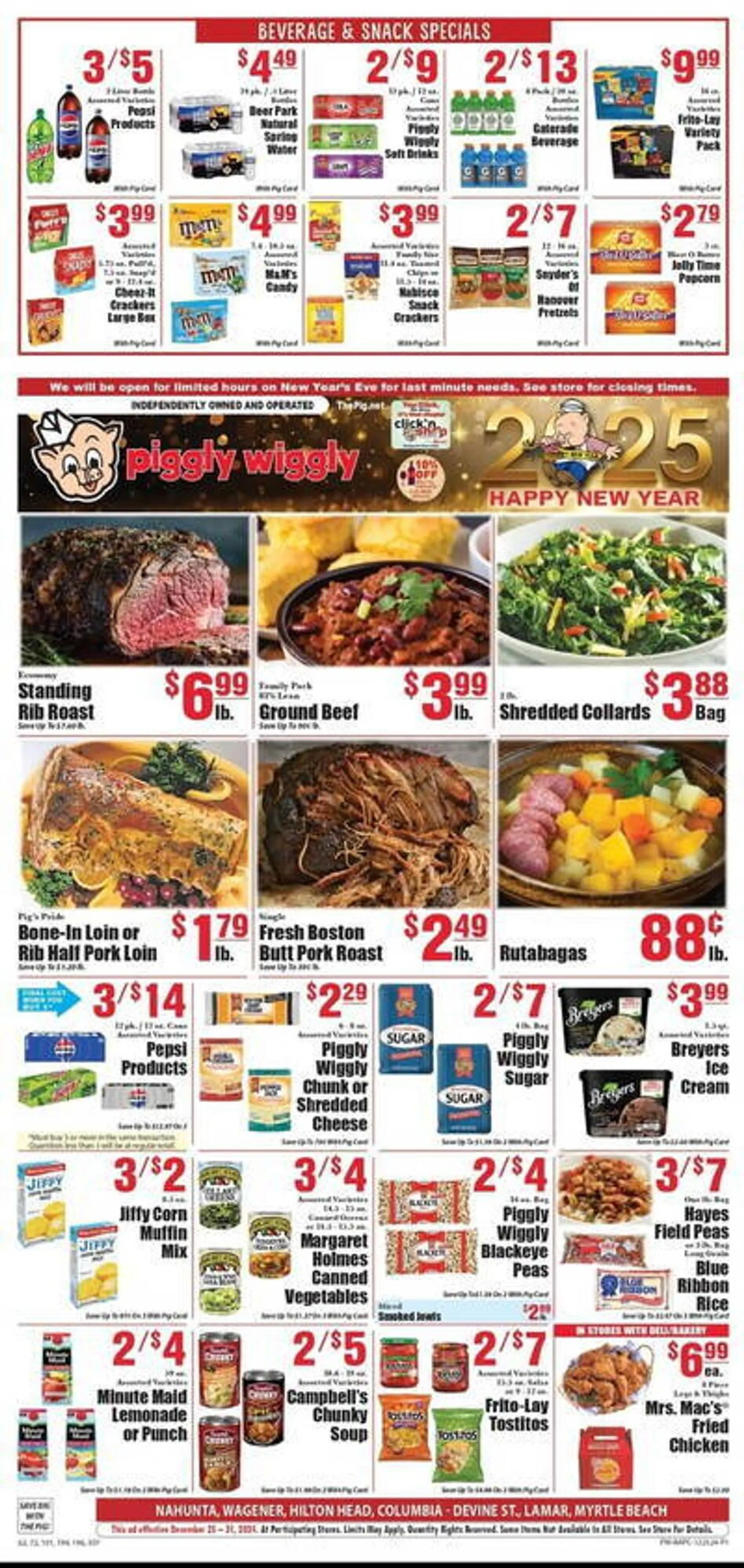 Piggly Wiggly Weekly Ad - 1