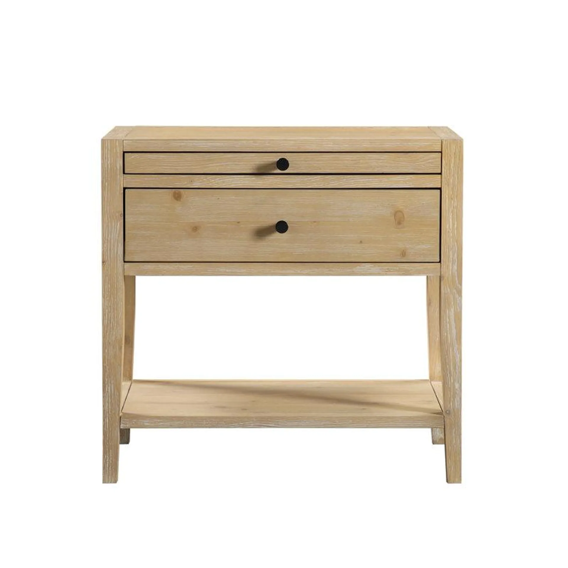 Pecor 1-Drawer Nightstand - Natural