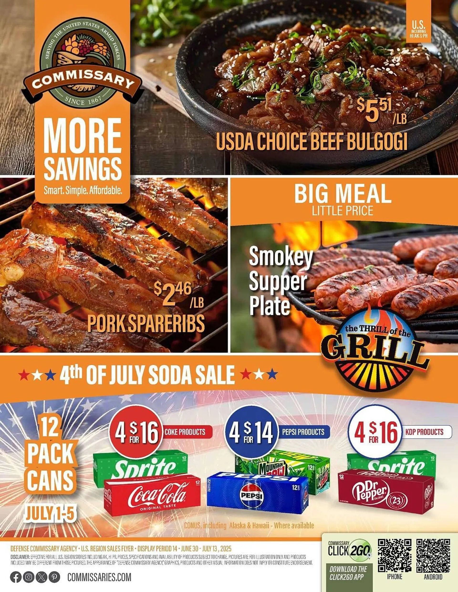 Weekly ad Commissary Weekly Ad from June 30 to July 13 2025 - Page 1