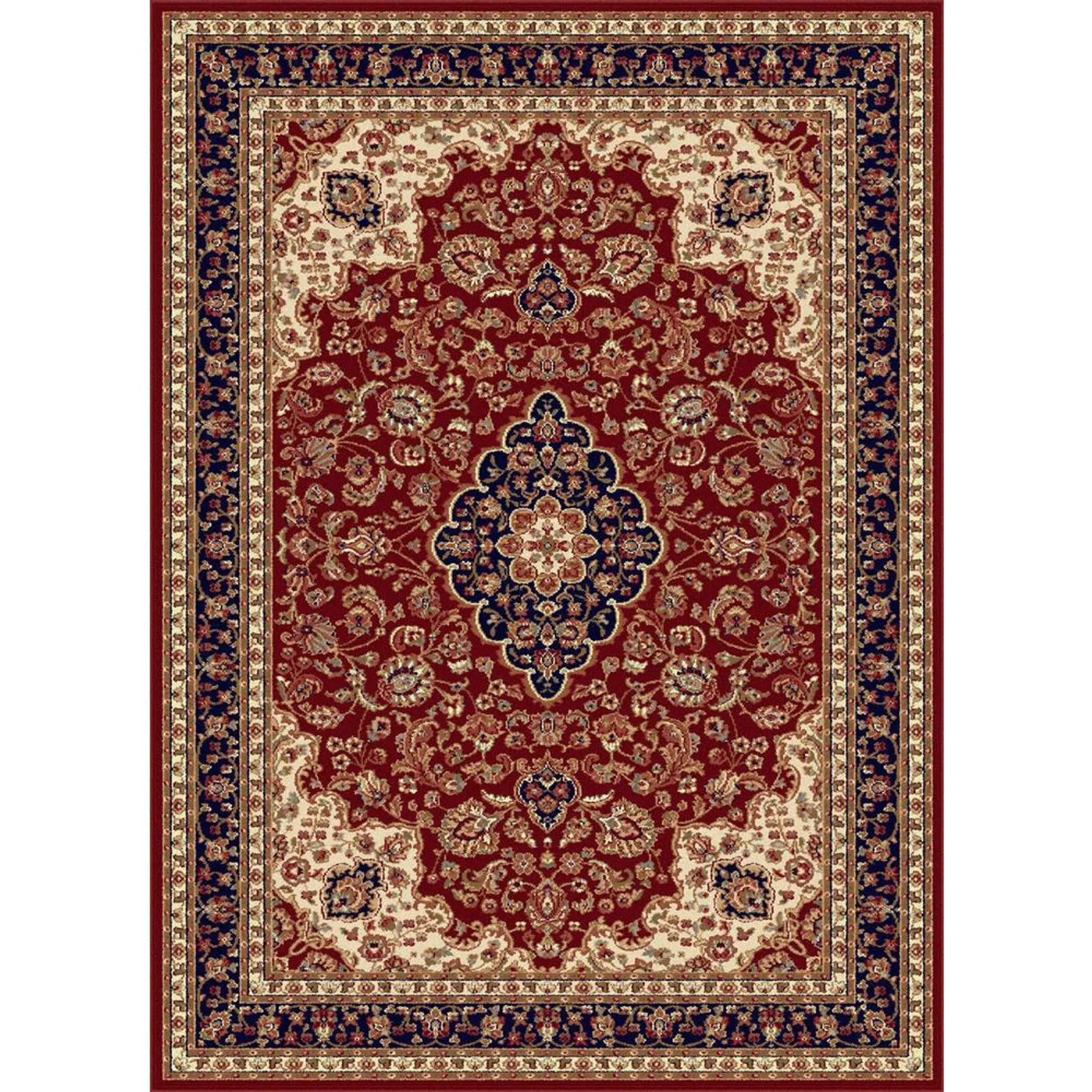 Tayse Rugs Tayse Area Rugs: Sensation Rug: 4780 Red