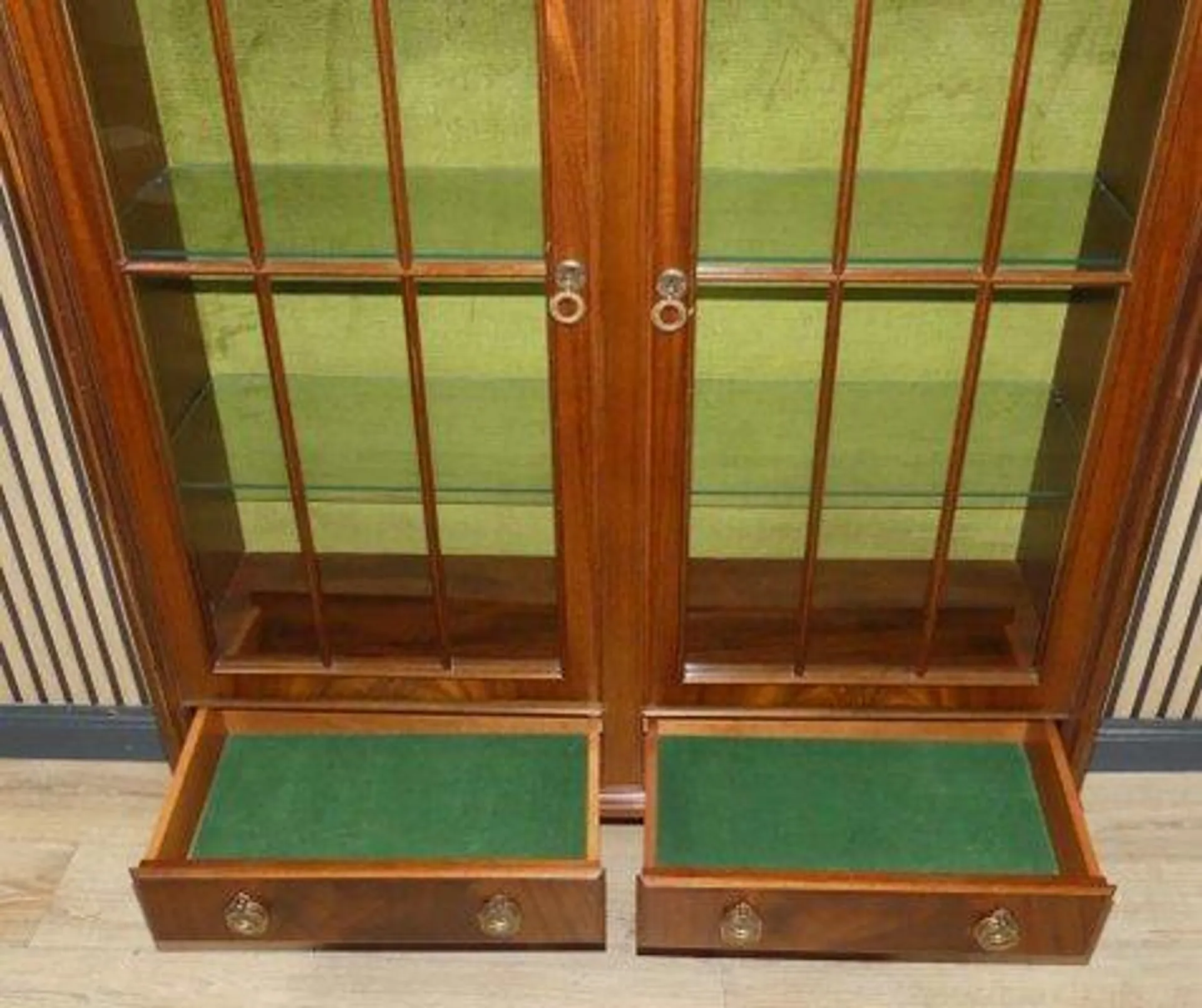 Display Cabinet in Mahogany, 1978