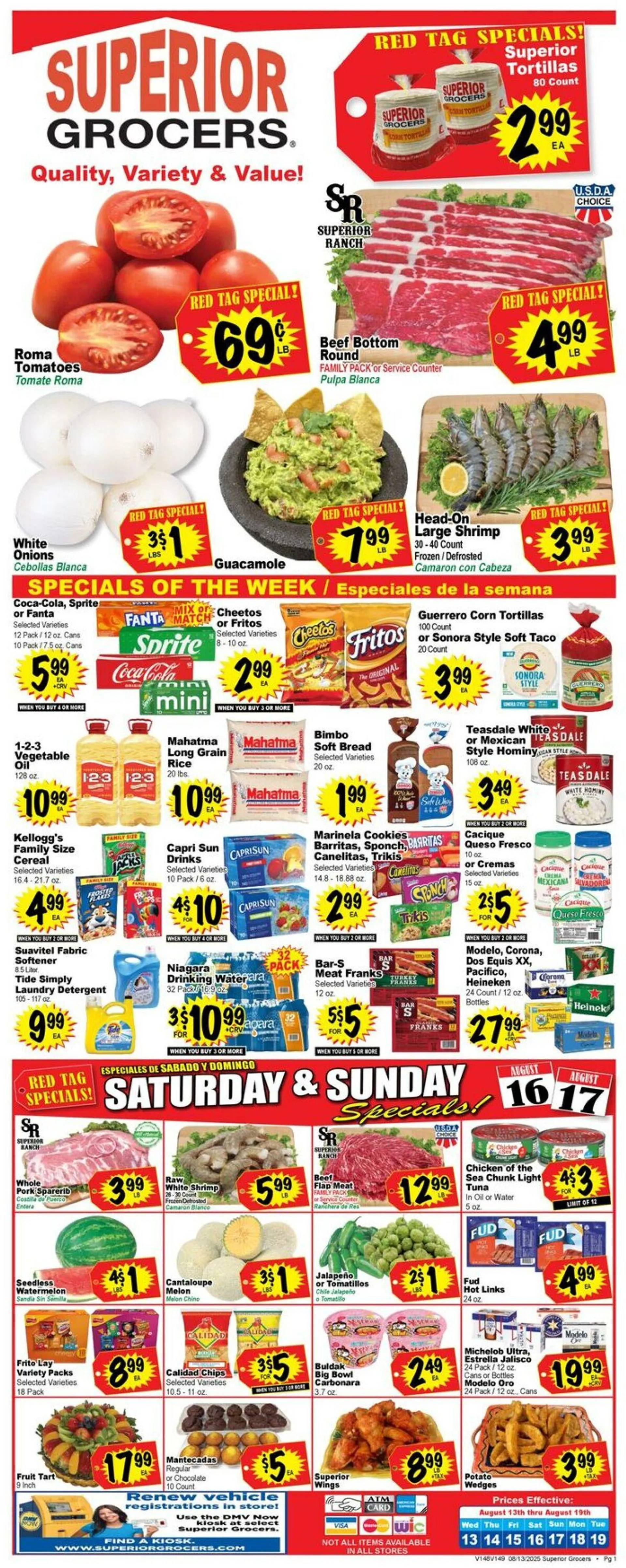Weekly ad Northgate Market from August 13 to August 19 2025 - Page 1