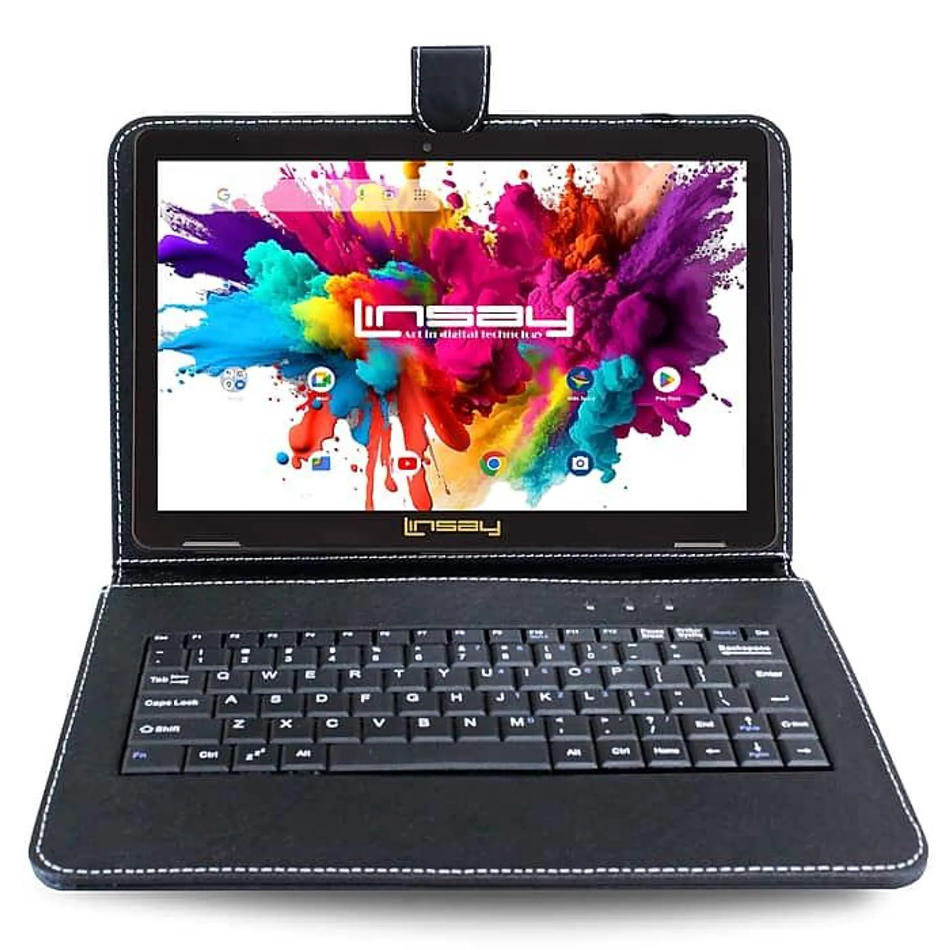 4GB RAM, 128GB Storage, Android 13, Bundled with Black Keyboard and Stylus Pen