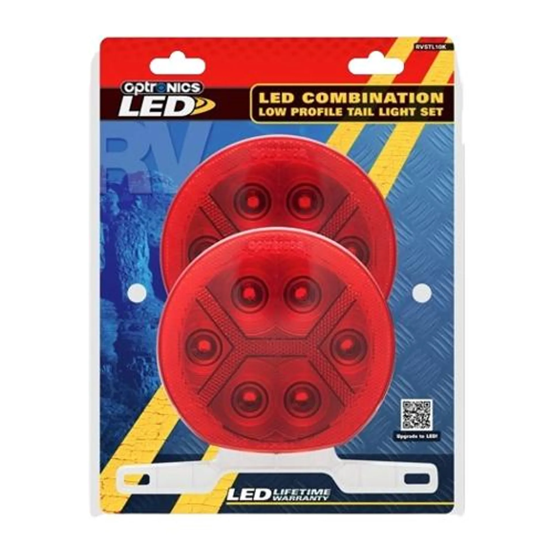 Optronics Round LED RV Combination Tail Light Set