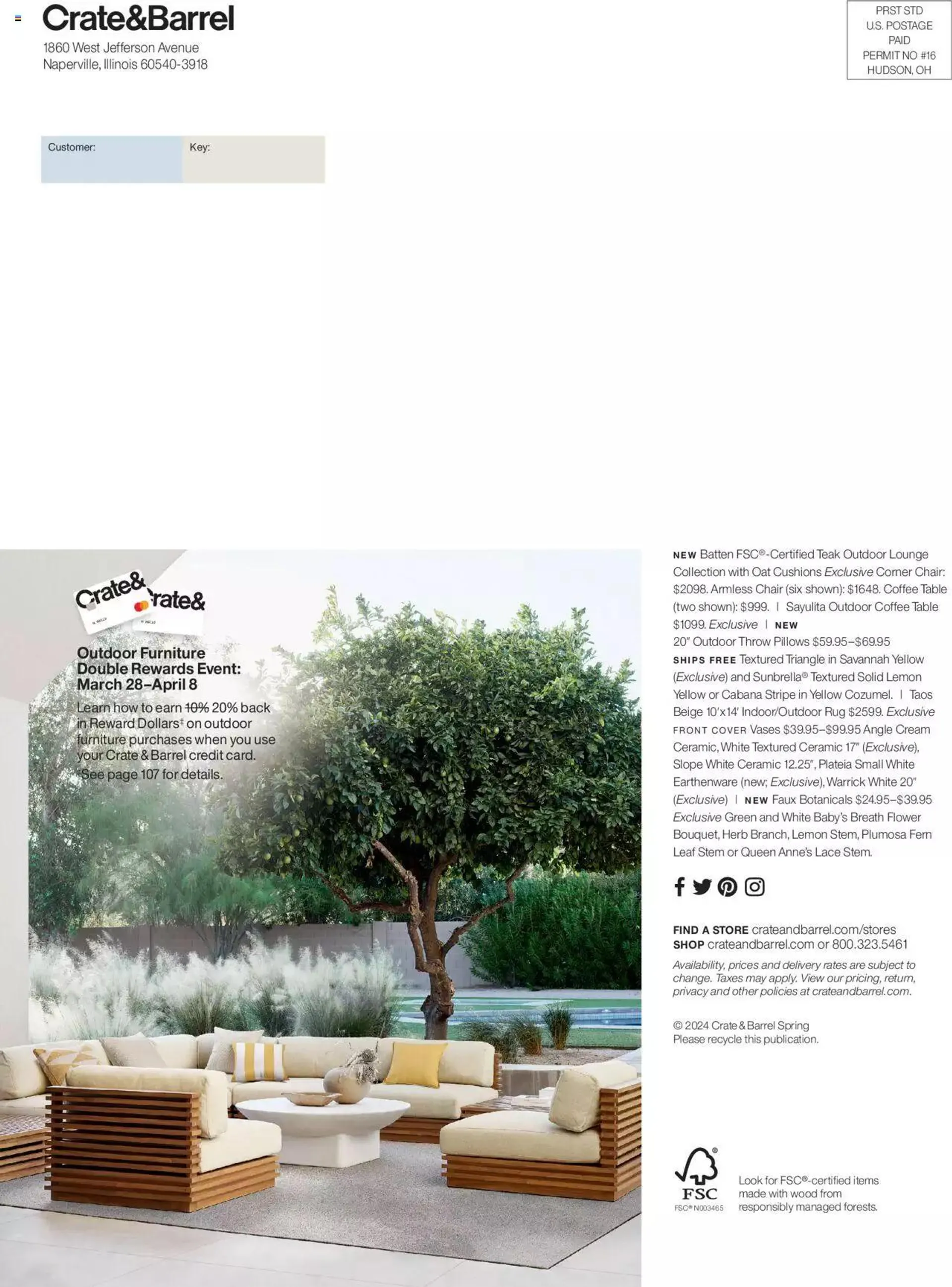 Weekly ad Crate & Barrel - Weekly Ad from April 7 to December 31 2024 - Page 108