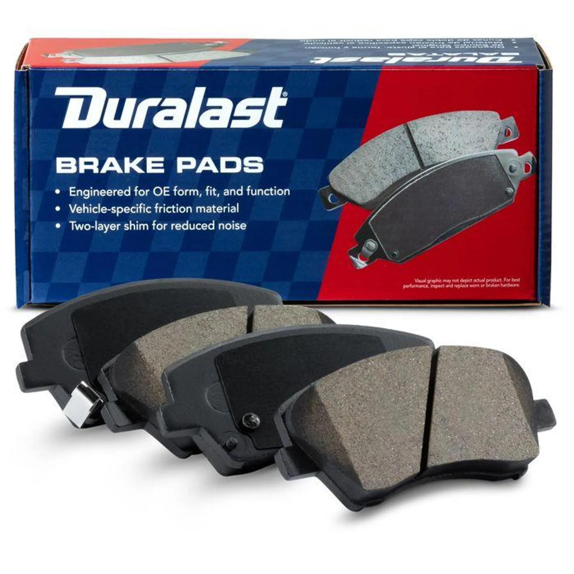 Duralast Ceramic Brake Pads D1912