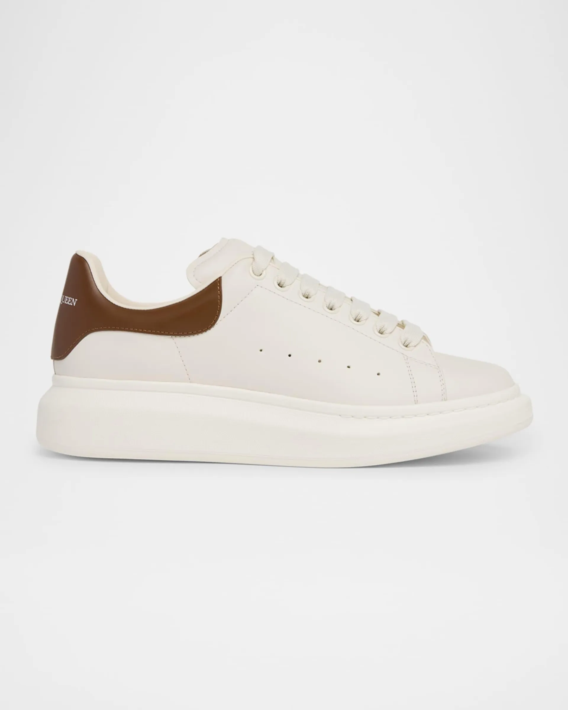Men's Oversized Leather Low-Top Sneakers