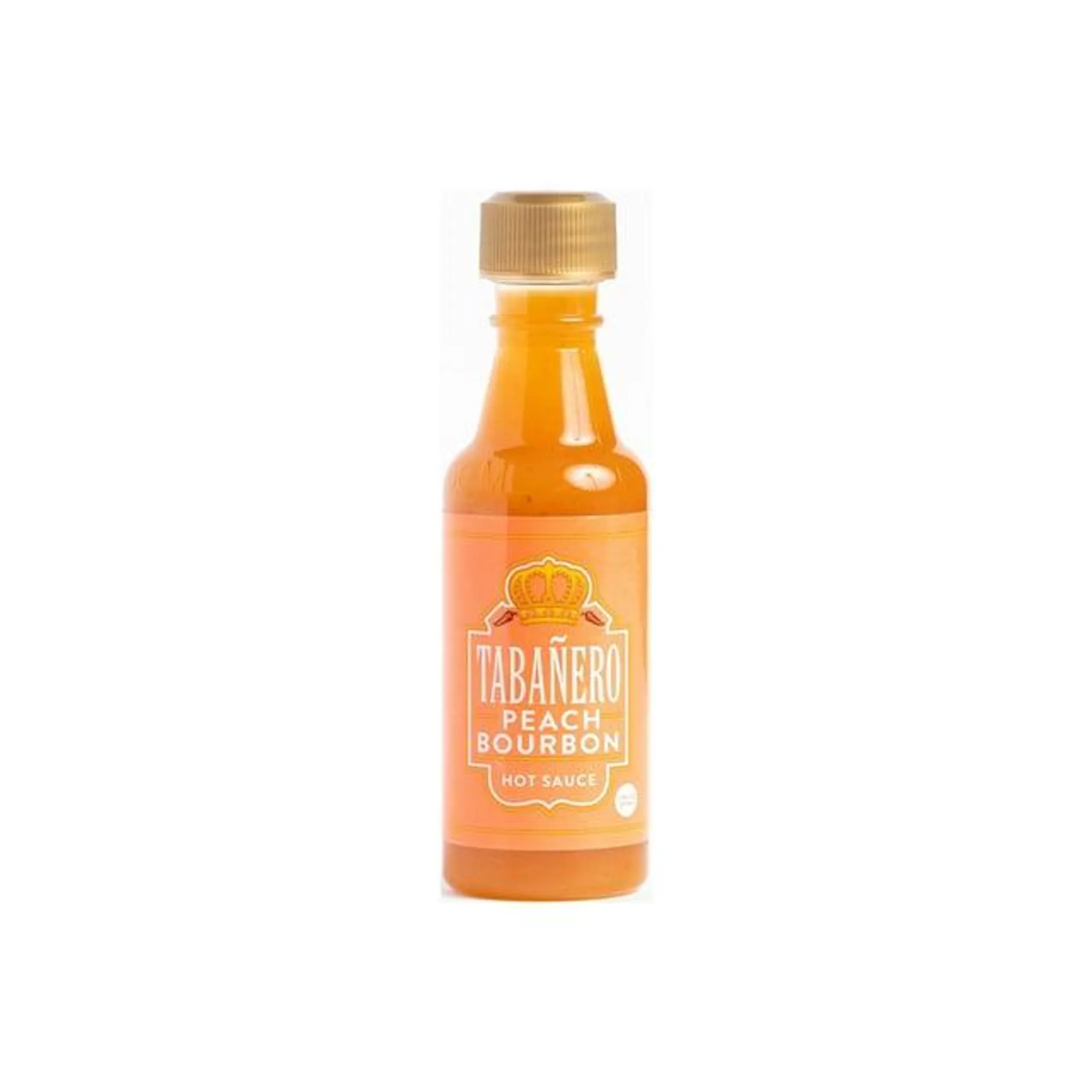 Tabanero Peach Bourbon Hot Sauce - 1.7 Oz Mini Bottle