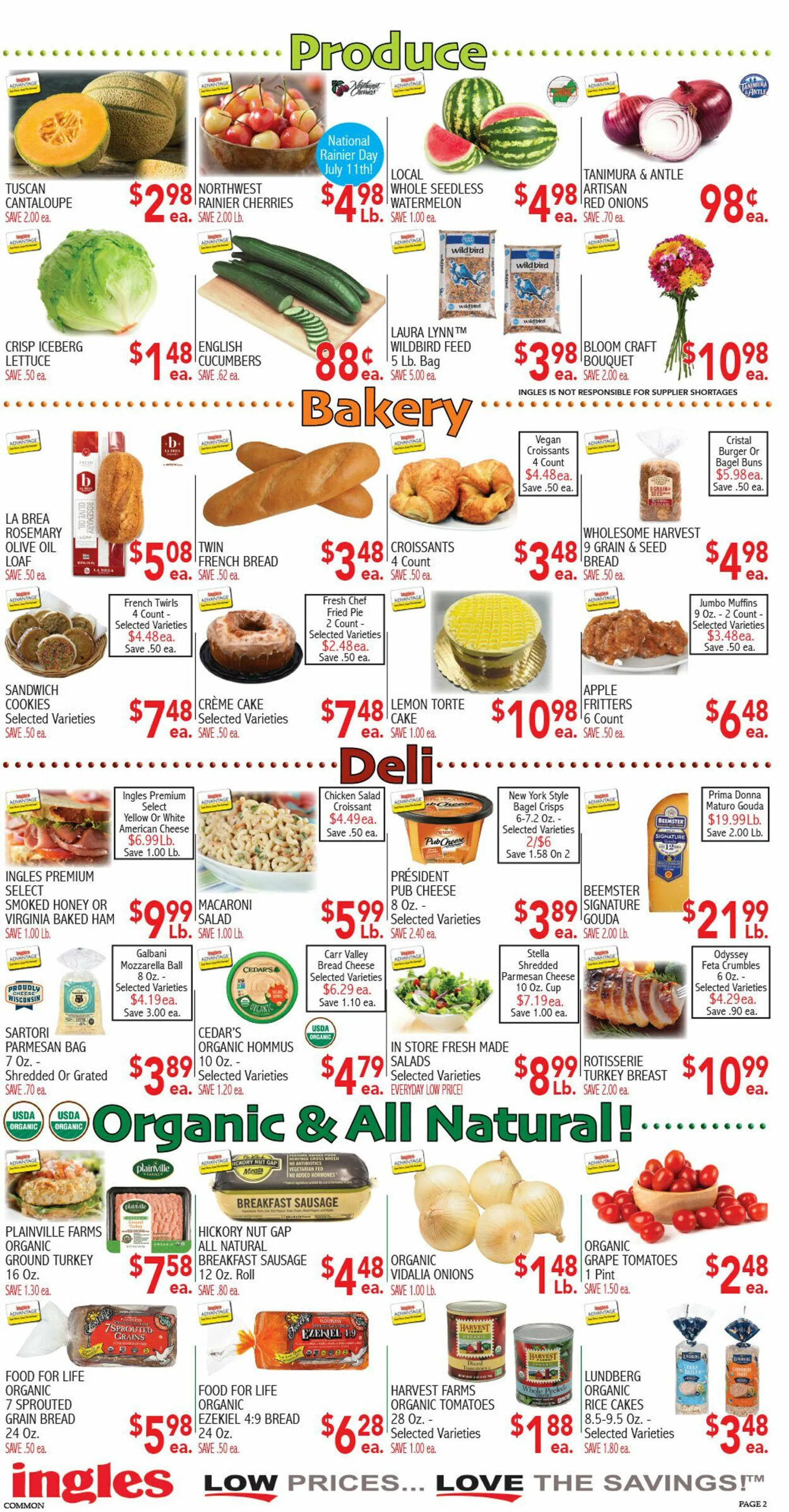 Weekly ad Ingles Current weekly ad from July 9 to July 15 2025 - Page 2