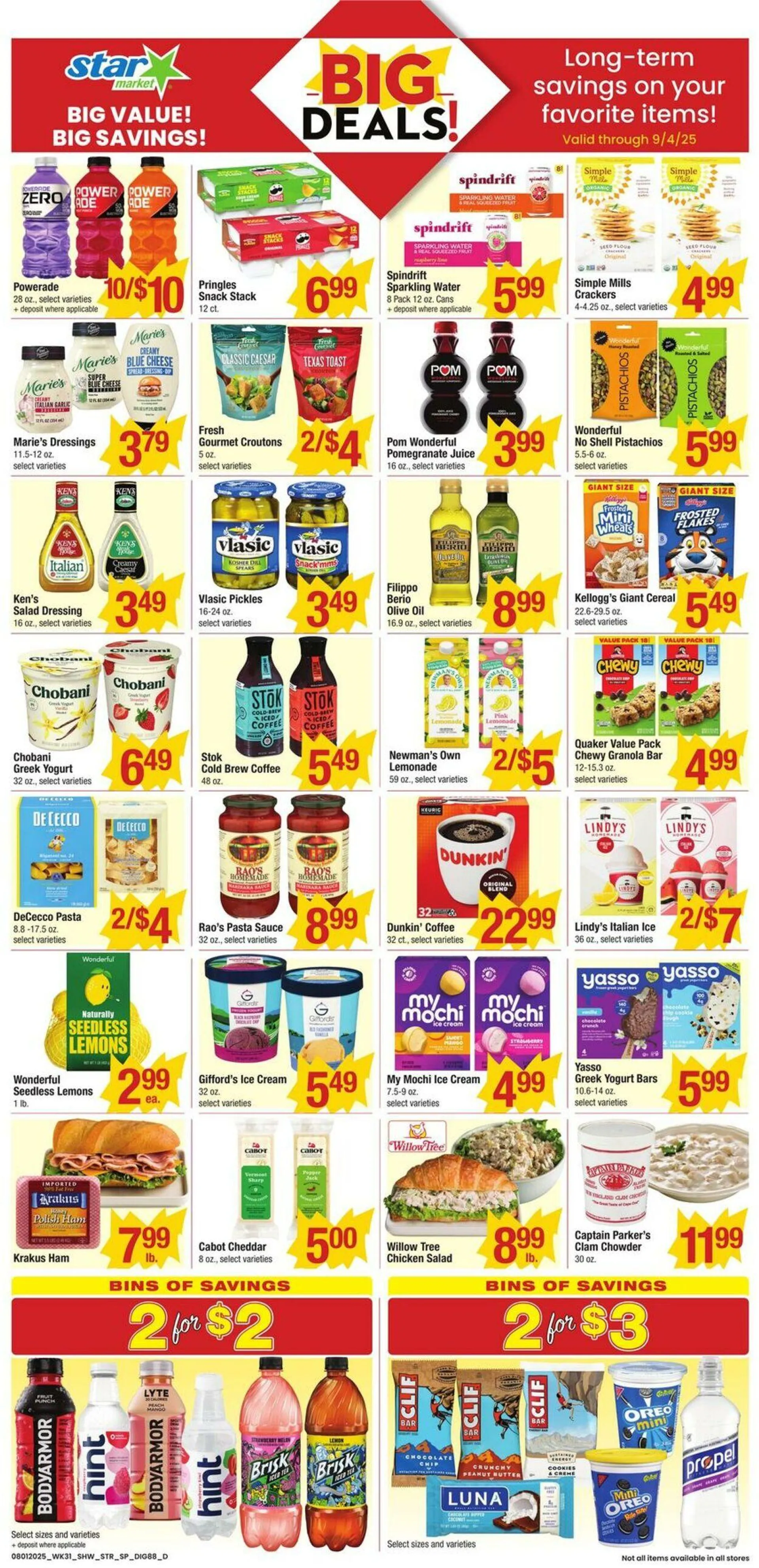 Weekly ad Star Markets from August 1 to August 7 2025 - Page 1