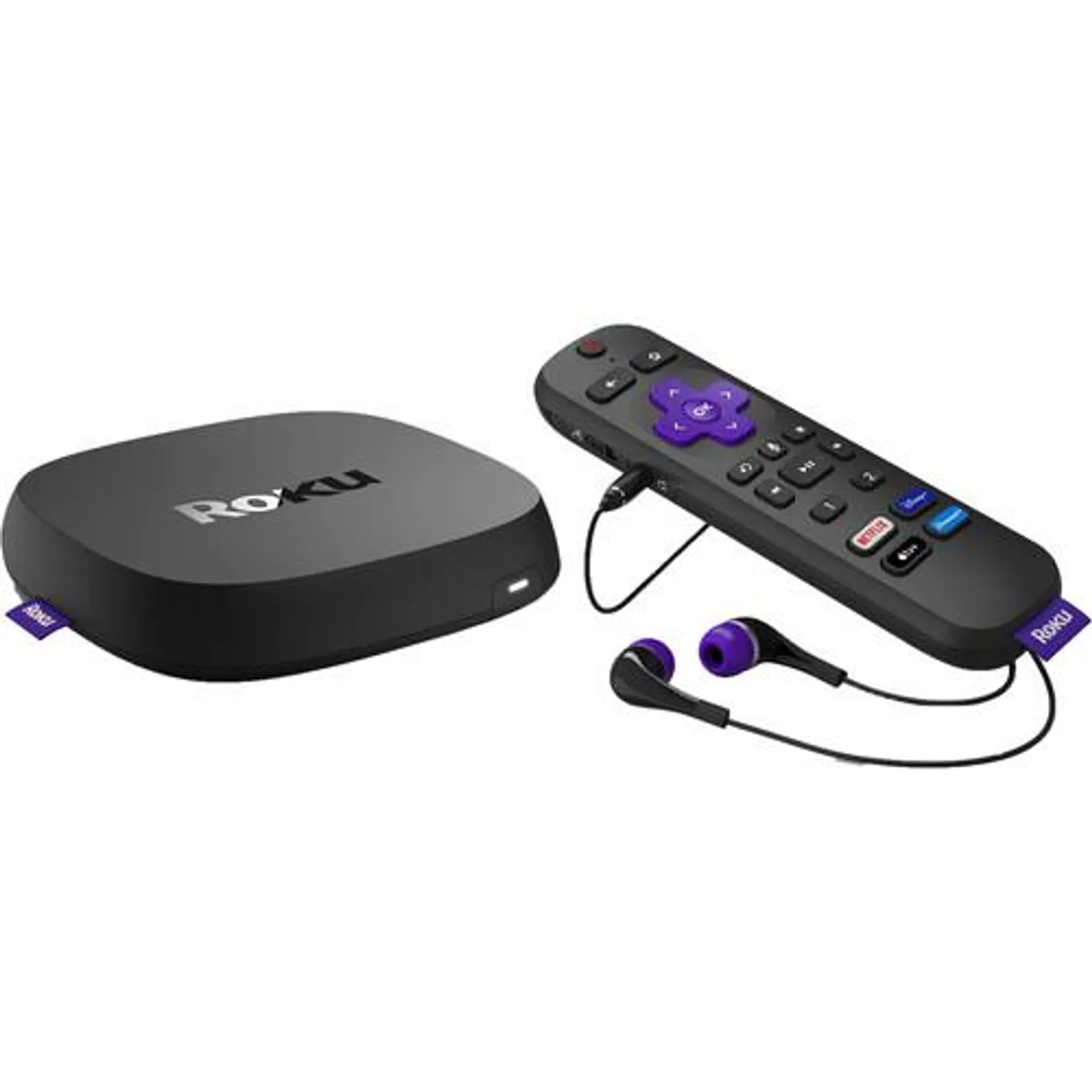 Roku Ultra 4K UHD Streaming Media Player with Voice Remote Pro (2022 Edition)