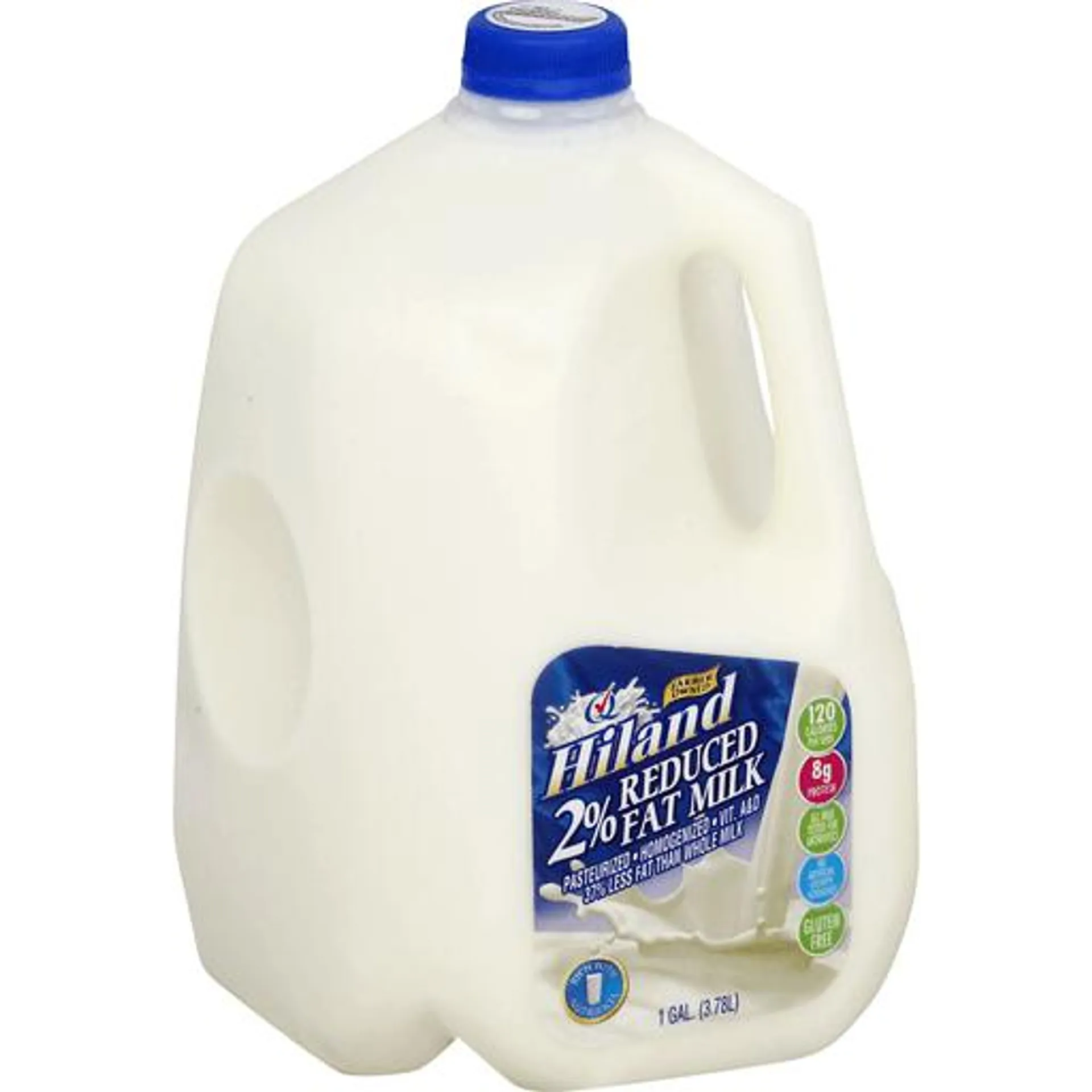 Hiland 2% Reduced Fat Milk, 1 gallon