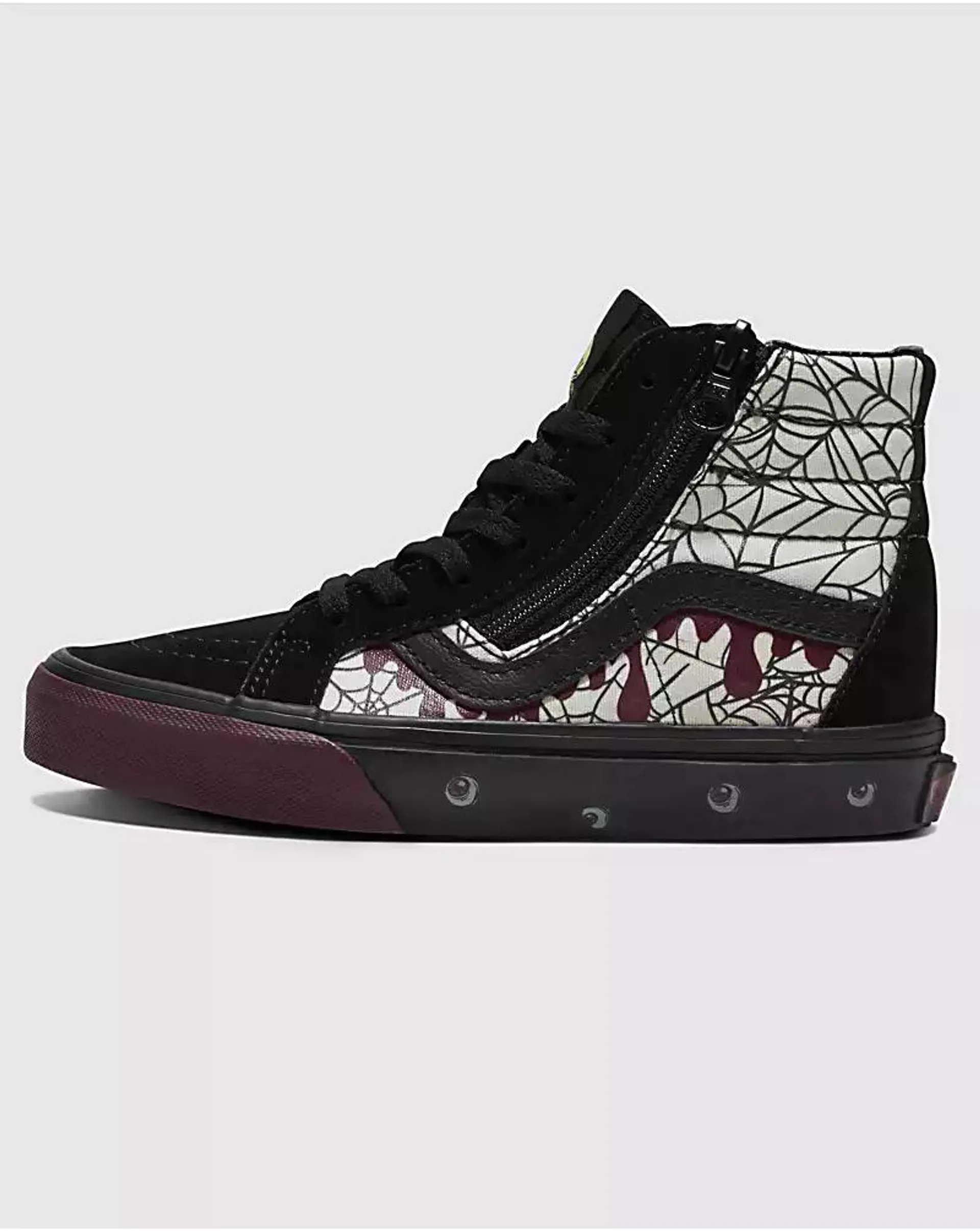 Kids Sk8-Hi Reissue Side Zip Halloween Shoe