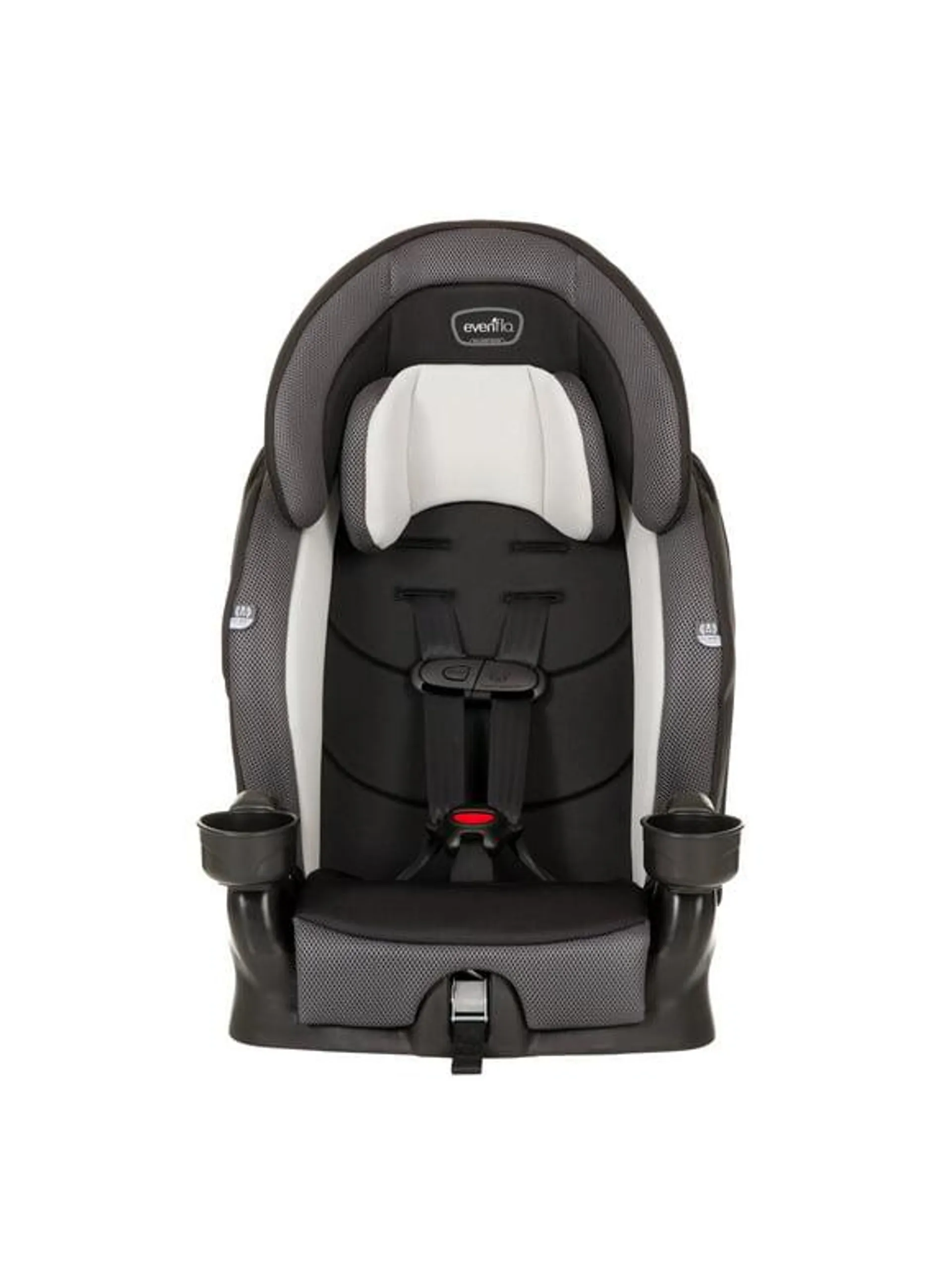 Evenflo Chase Plus 2-in-1 Booster Toddler Car Seat (Huron Black)