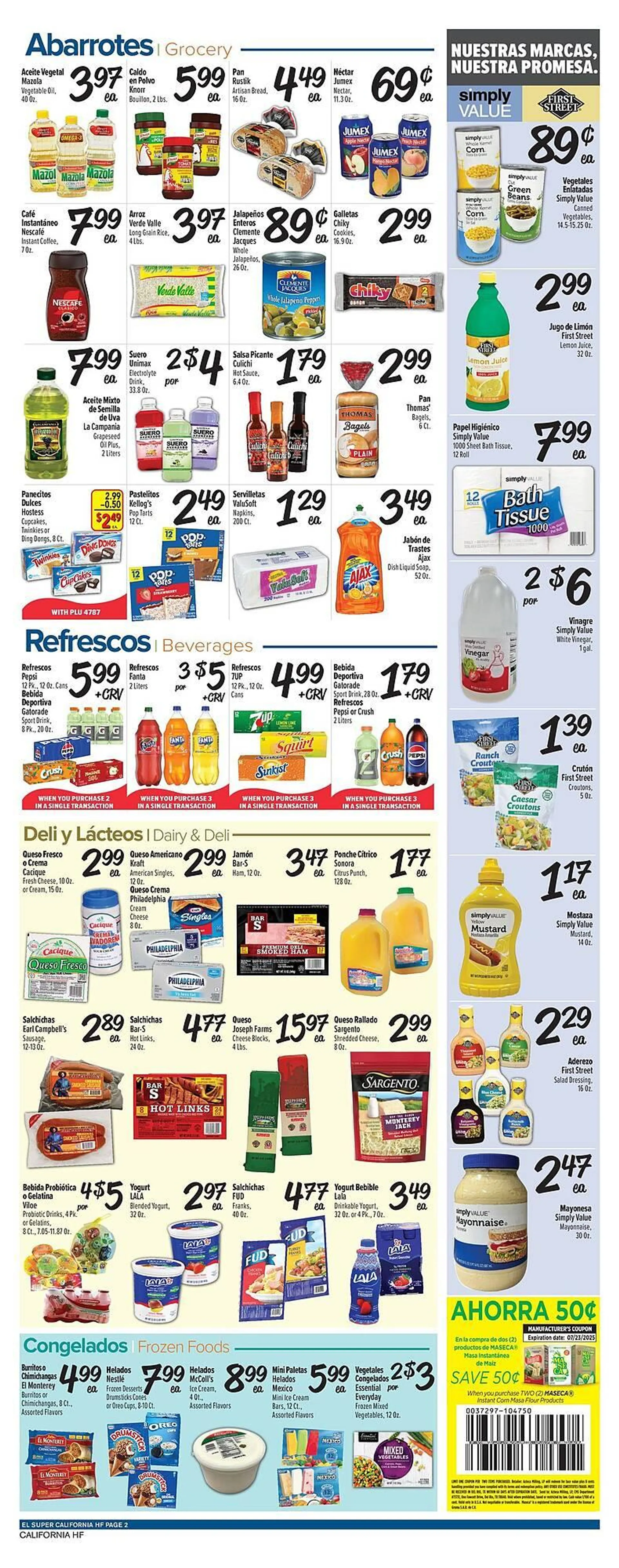 Weekly ad El Super Weekly Ad from June 25 to July 1 2025 - Page 2