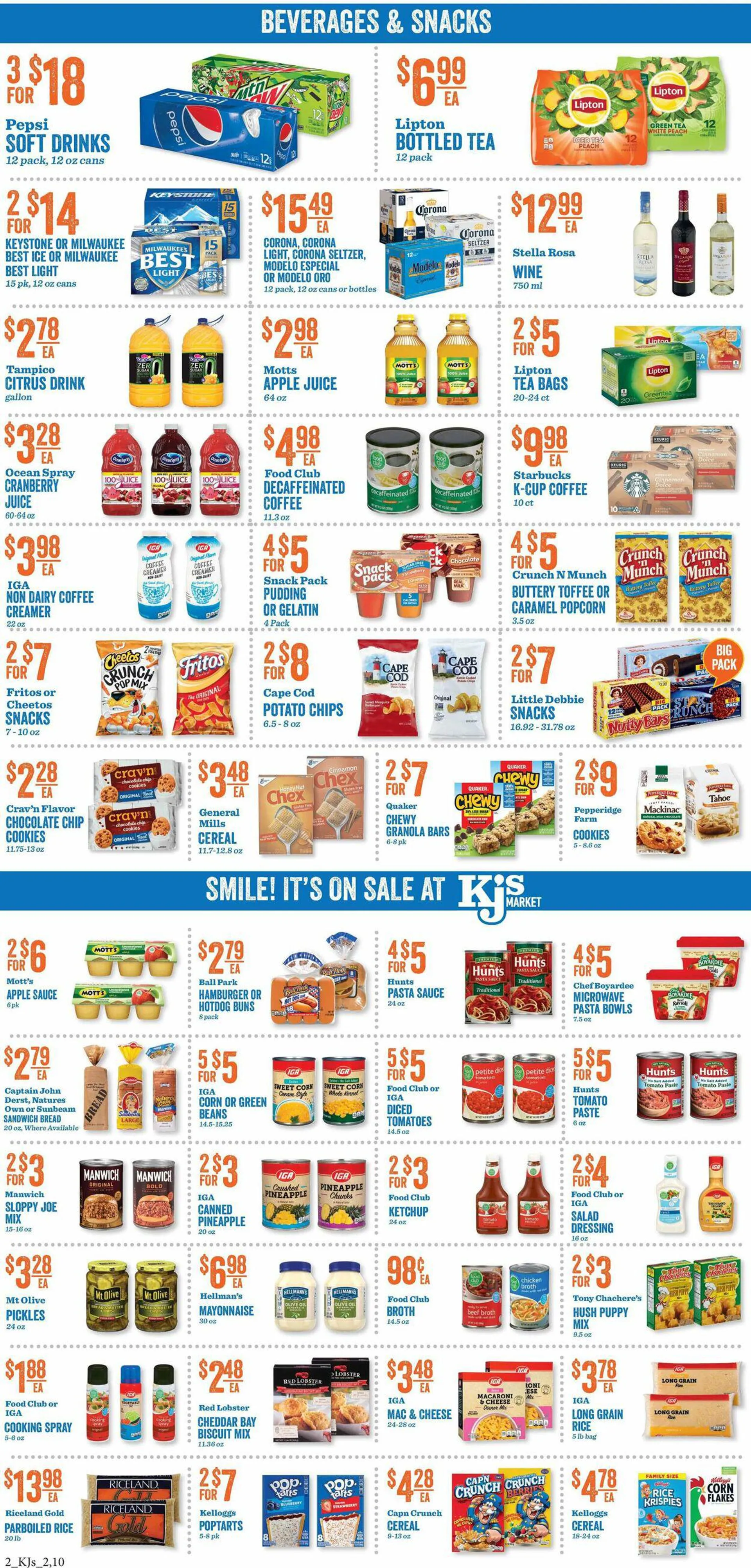 KJ´s Market Current weekly ad - 2