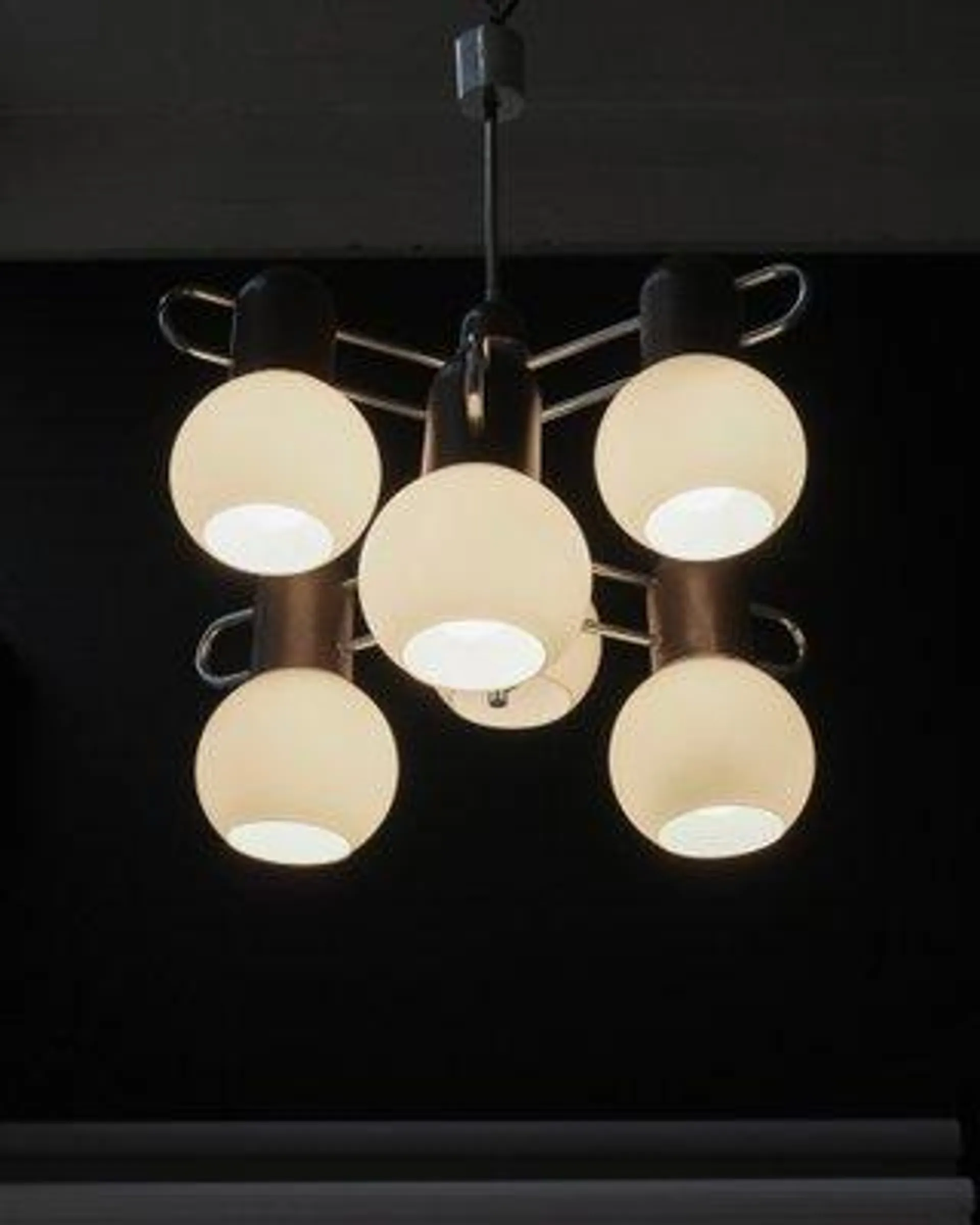 Mid-Century Modern Yugoslavian Chandelier