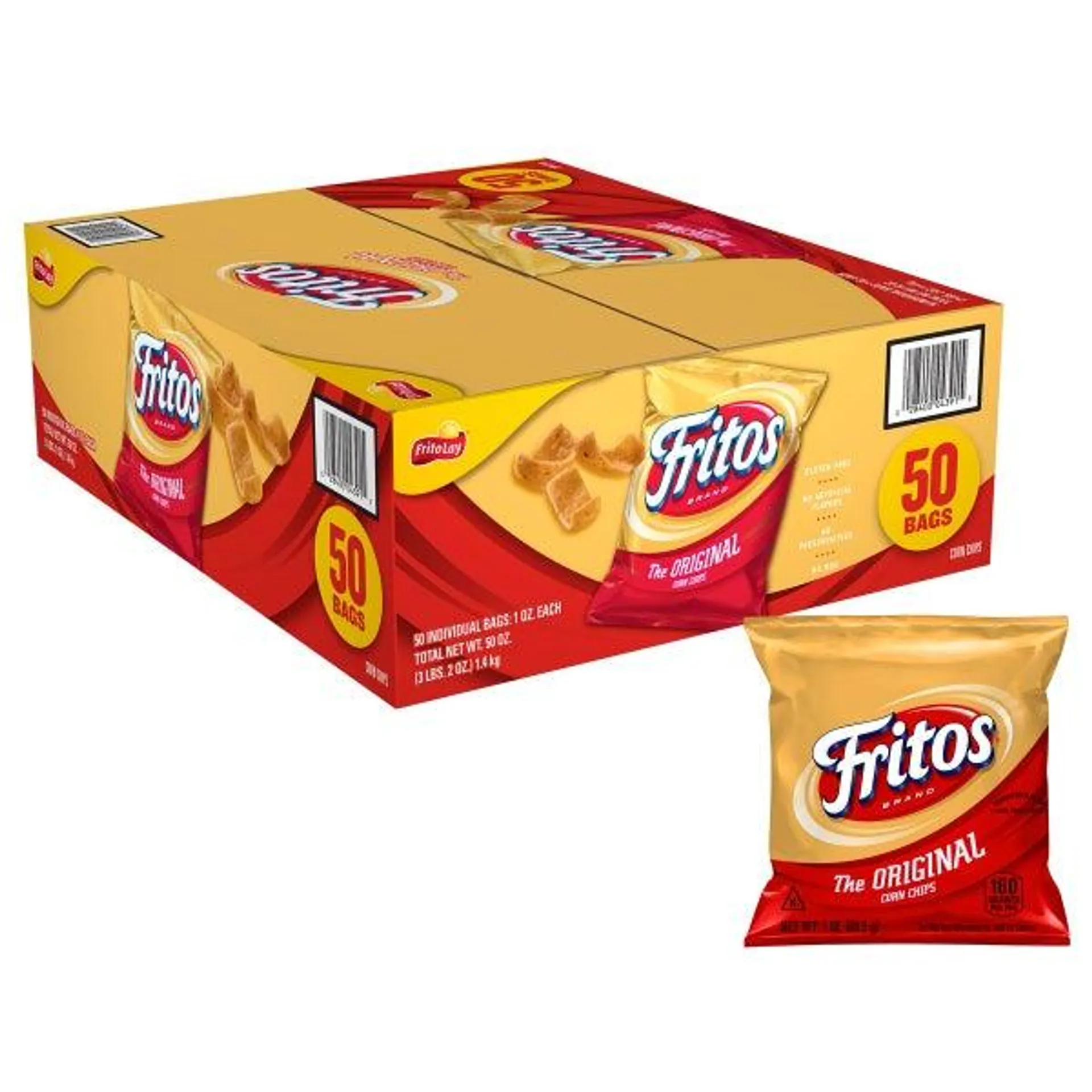 Fritos Original Corn Chips, 1 oz., 50-count