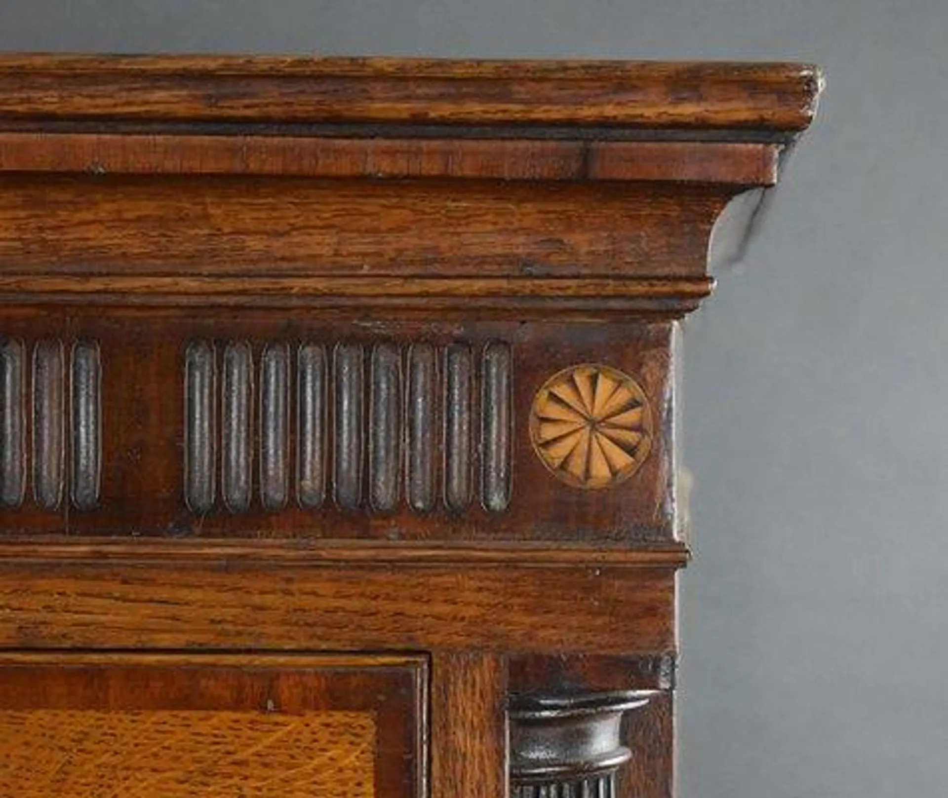 George III Oak Chest on Chest, 1780