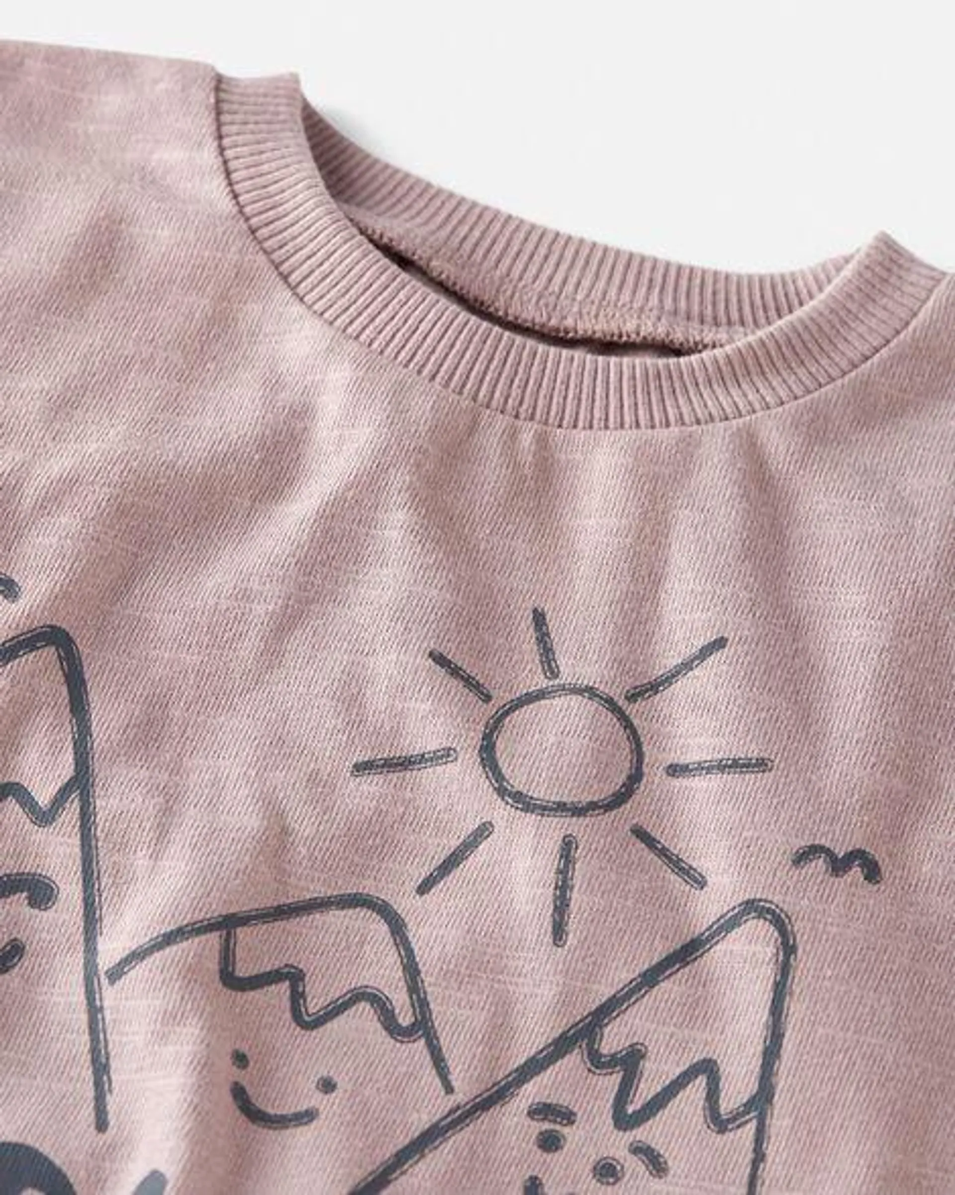 Baby Organic Cotton Explore More Graphic Tee