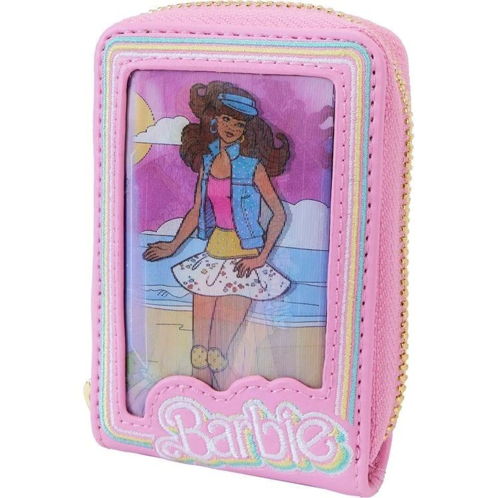 Barbie™ 65th Anniversary Doll Box Triple Lenticular Zip Around Wallet