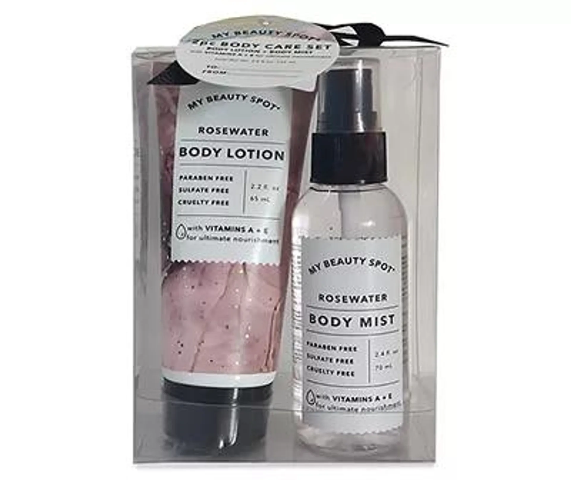 Rosewater 2-Piece Body Care Gift Set