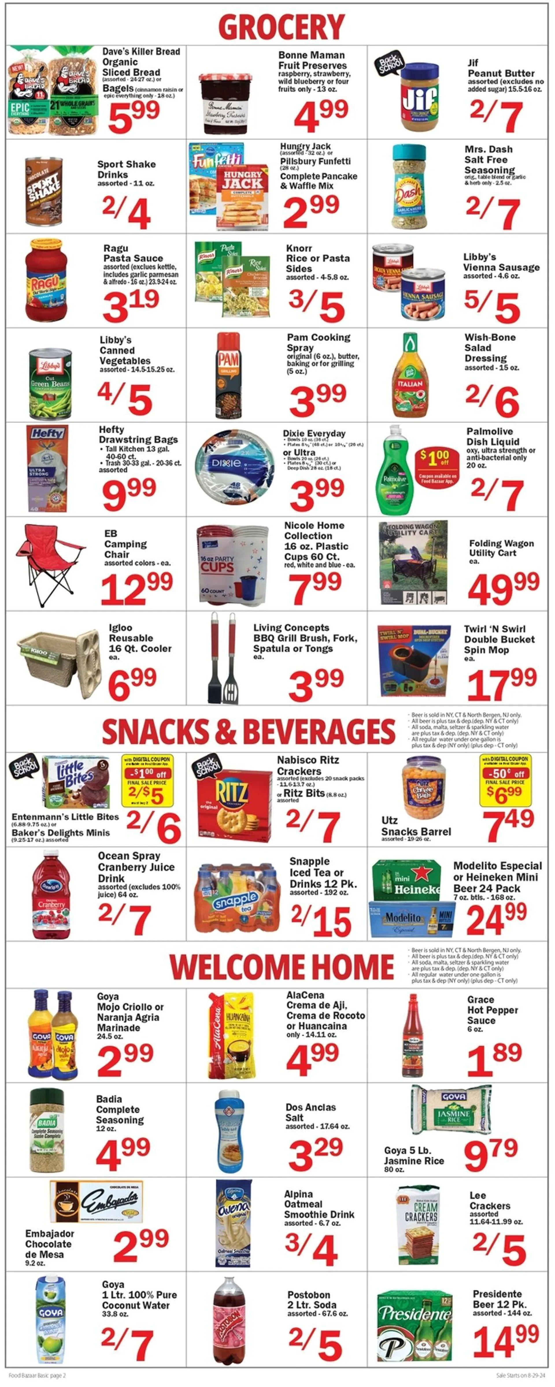 Weekly ad Food Bazaar Current weekly ad from August 29 to September 4 2024 - Page 2