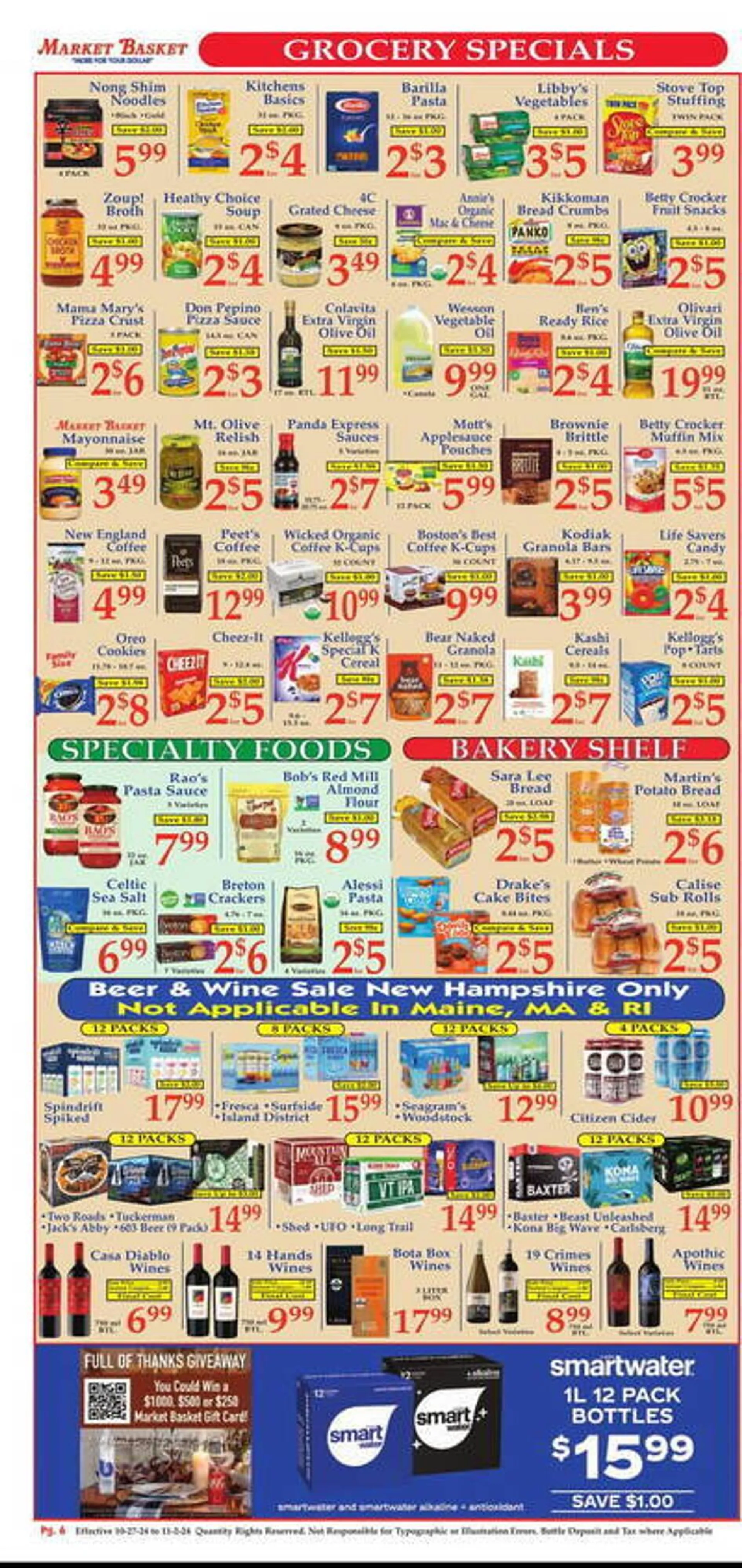 Weekly ad Market Basket Weekly Ad from October 27 to November 2 2024 - Page 6