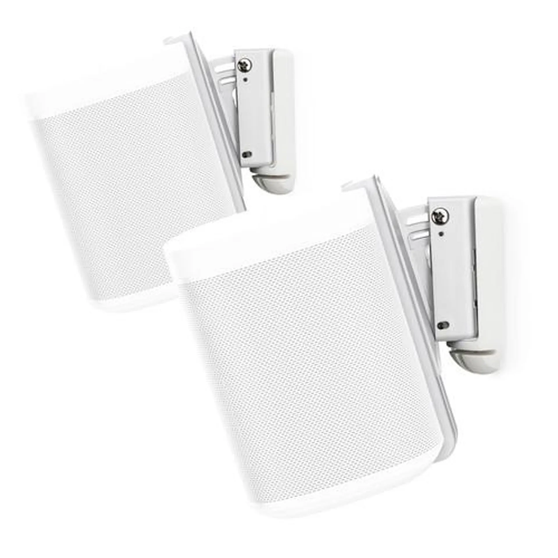 FLEXSON S1-WMX2 Wall Mounts for Sonos One (White, Pair)